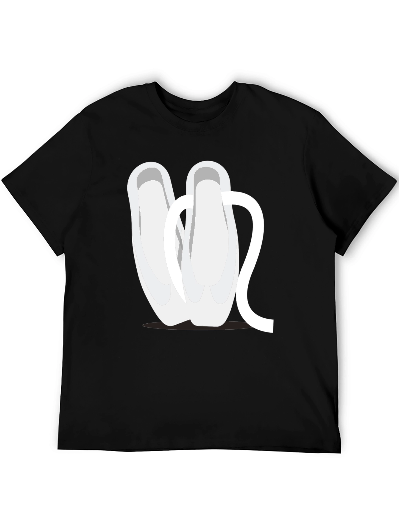 Ballet Shoes Graphic Tee - Black