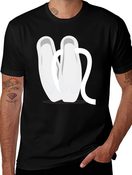Ballet Shoes Graphic Tee - Black