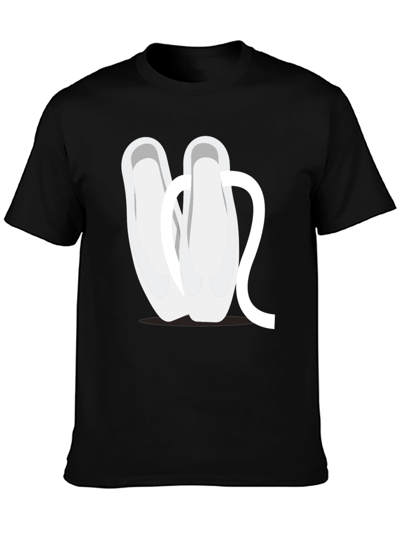Ballet Shoes Graphic Tee - Black
