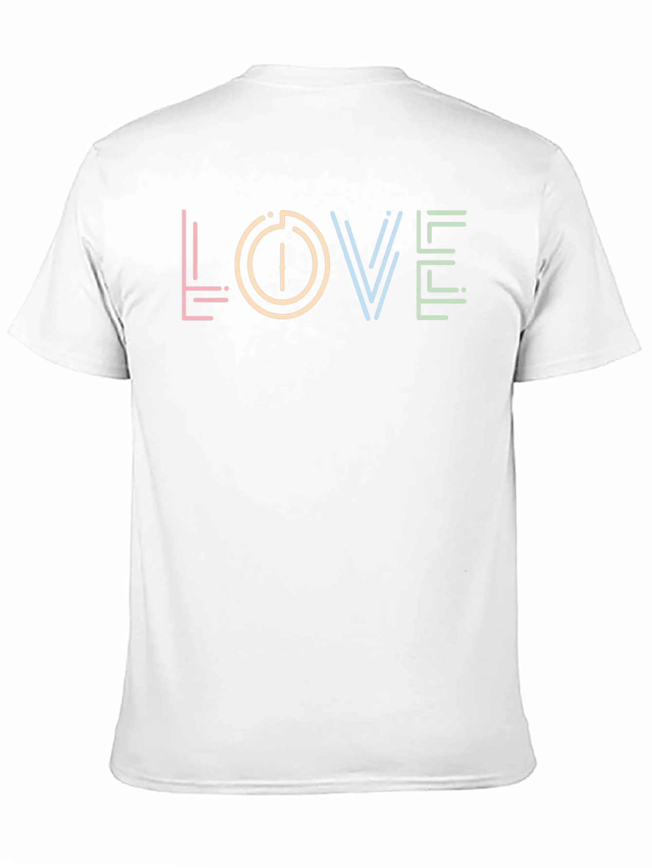 Love Neon Graphic Tee - Casual Comfort Style