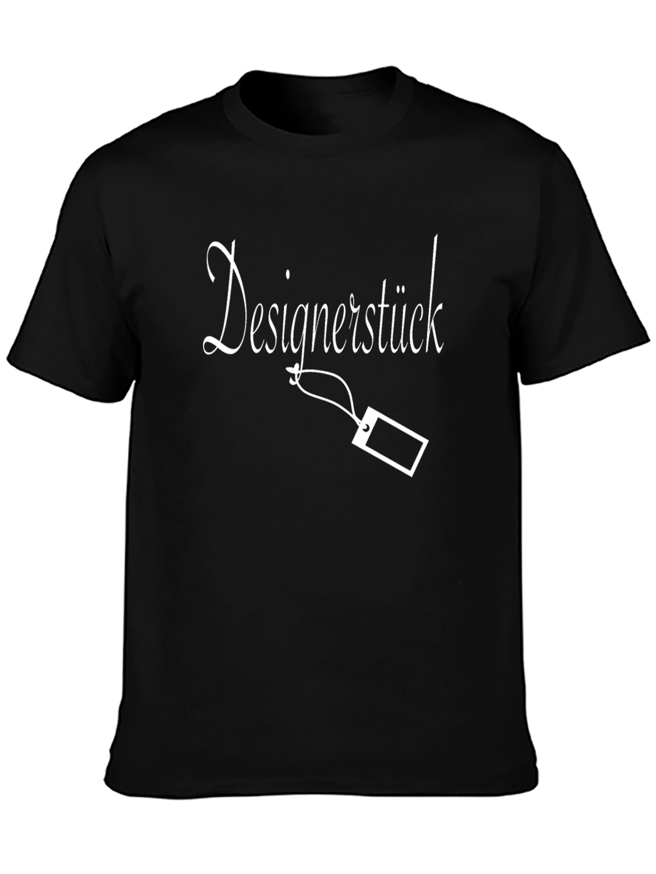 Designerstück Black T-Shirt