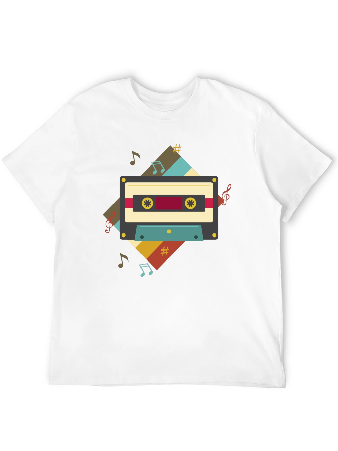 Retro Cassette Tape Music T-Shirt