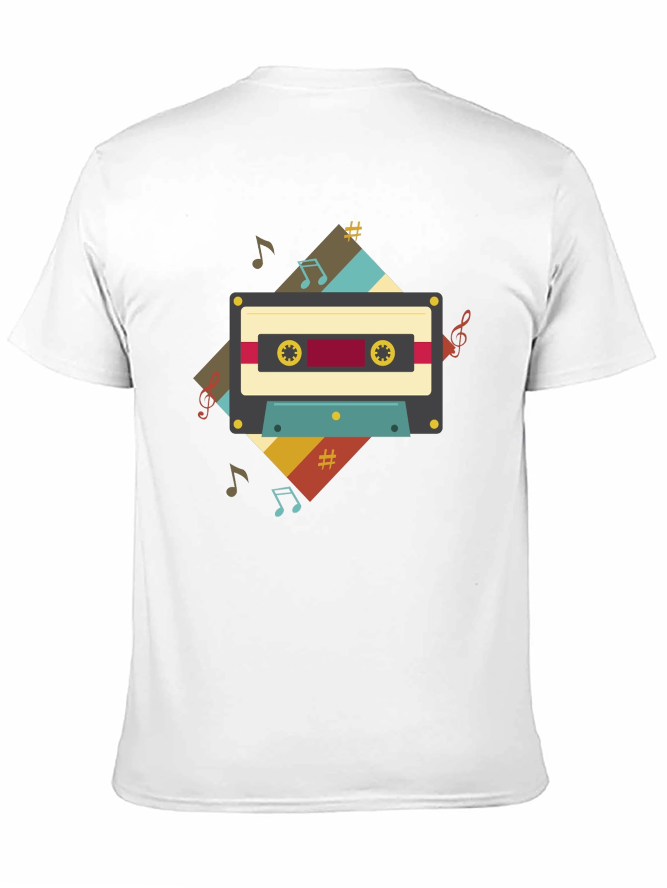 Retro Cassette Tape Music T-Shirt