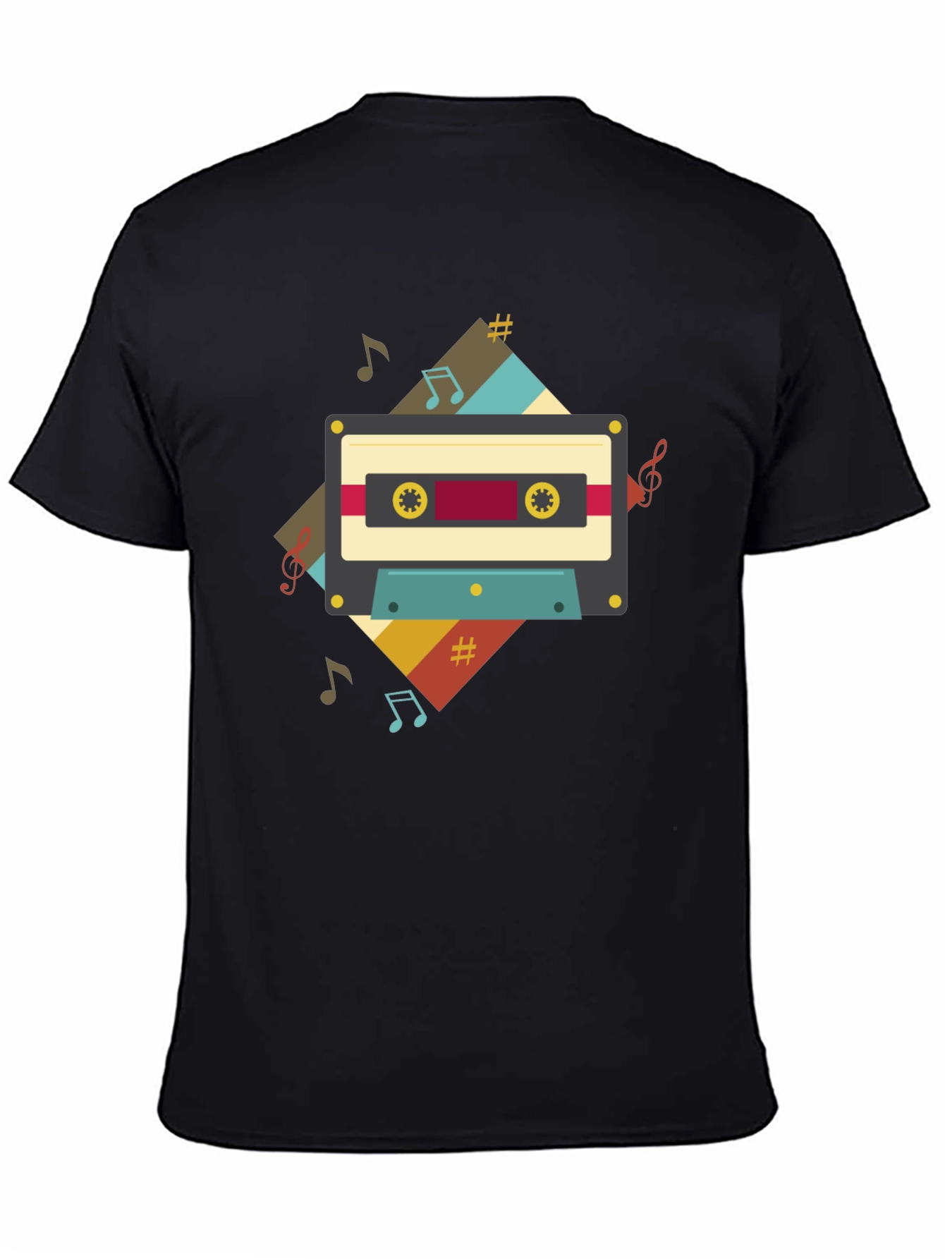 Retro Cassette Tape Music T-Shirt