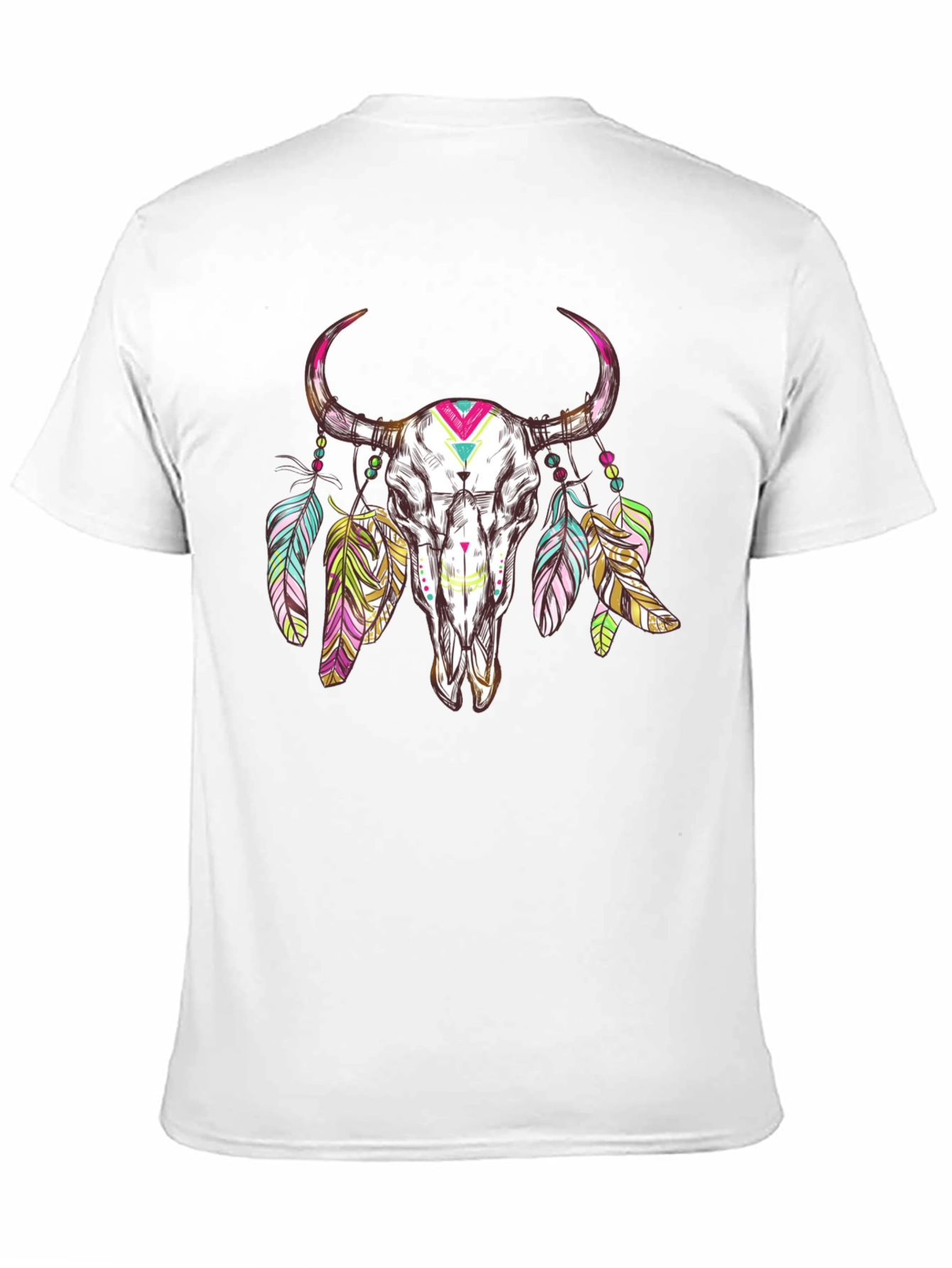 Skull Graphic Tee - Mens Black T-Shirt