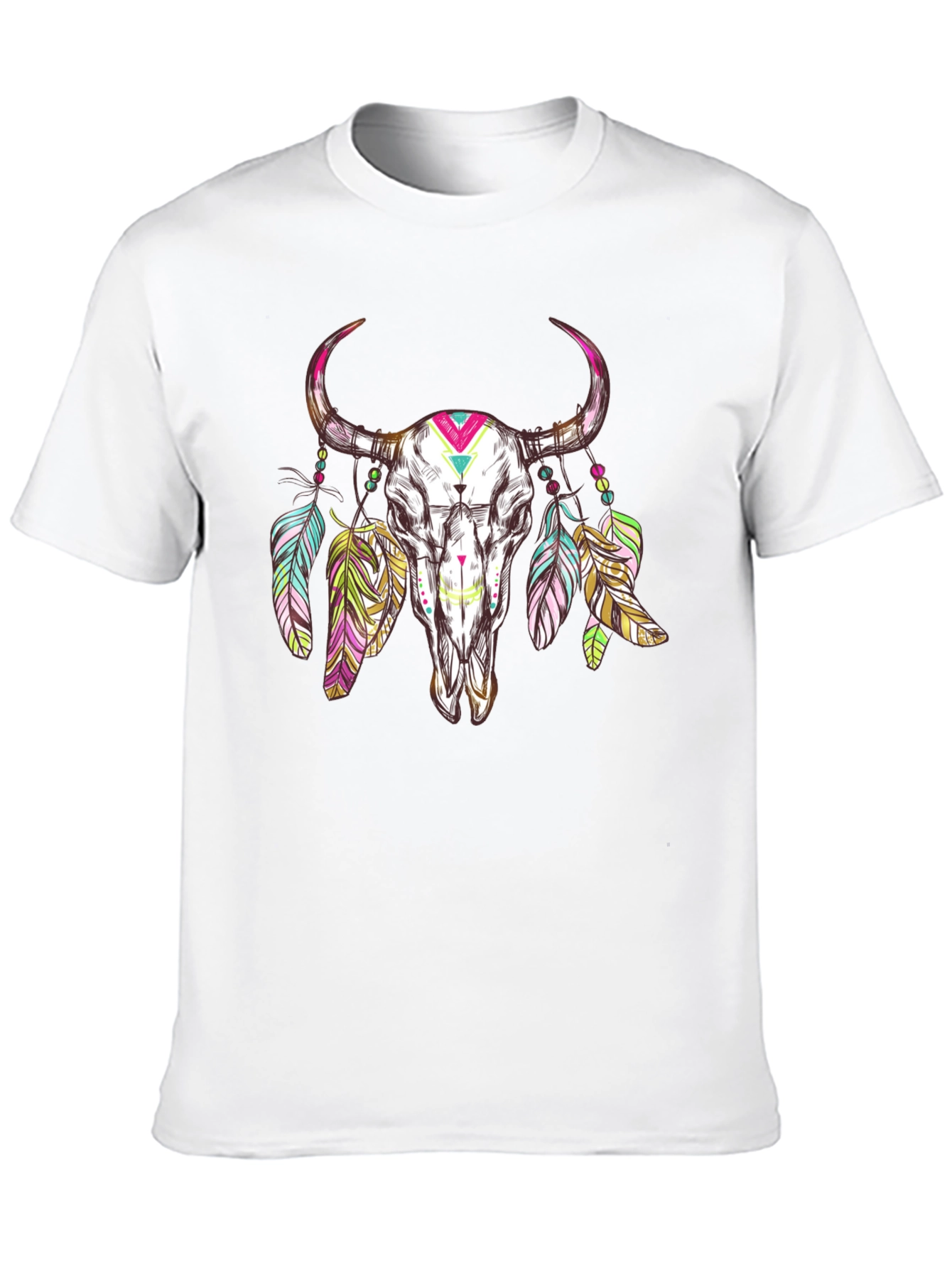 Skull Graphic Tee - Mens Black T-Shirt