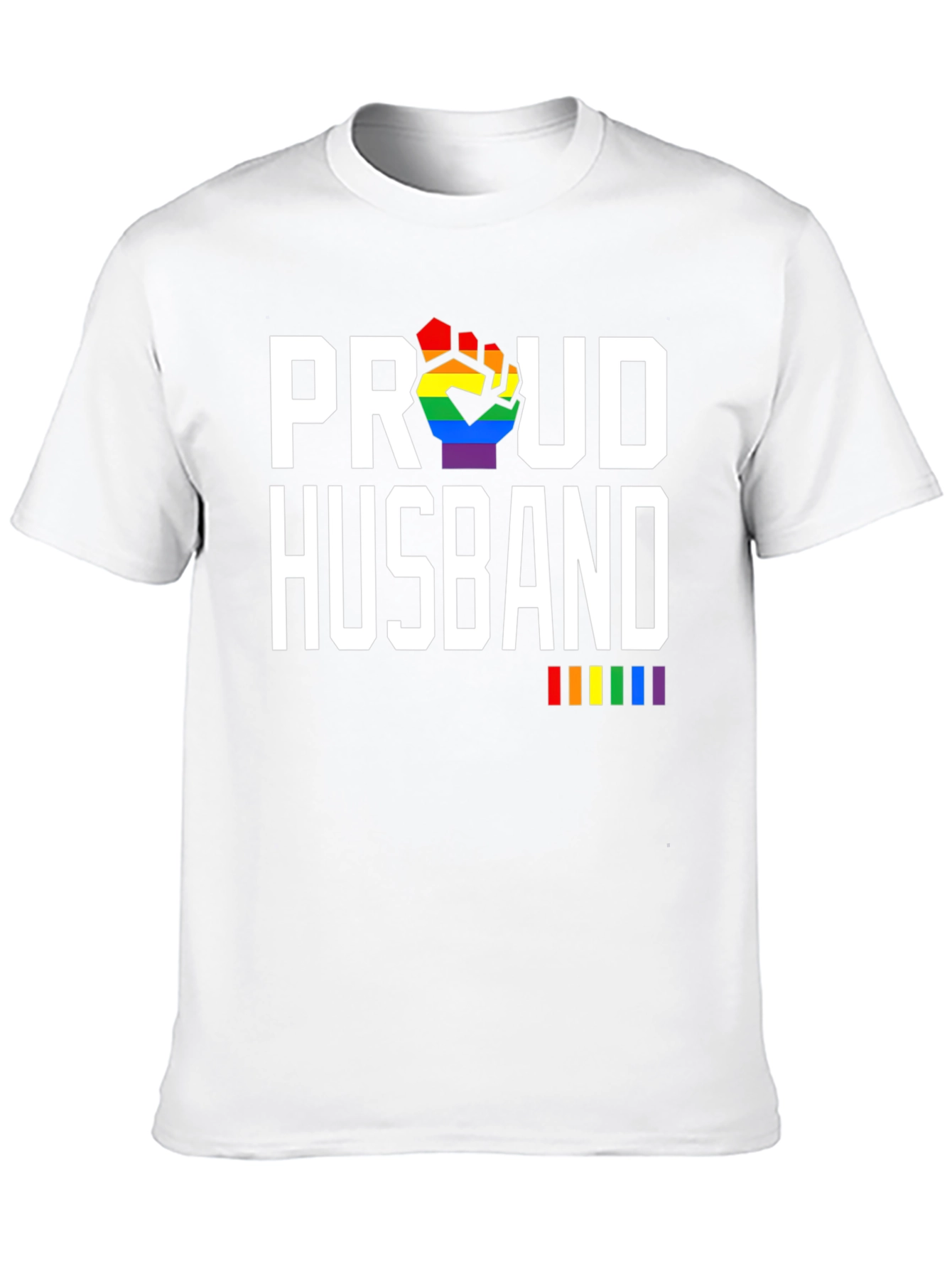 Proud Husband LGBTQ Pride T-Shirt