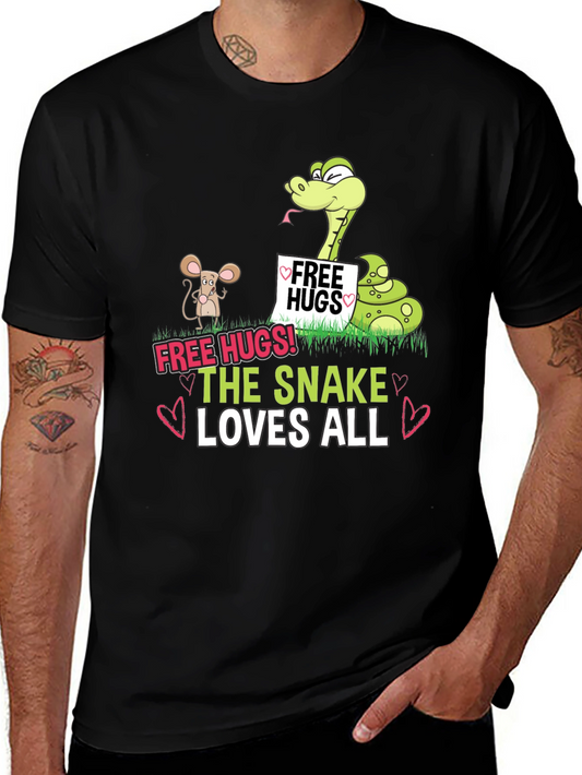 Free Hugs Snake T-Shirt