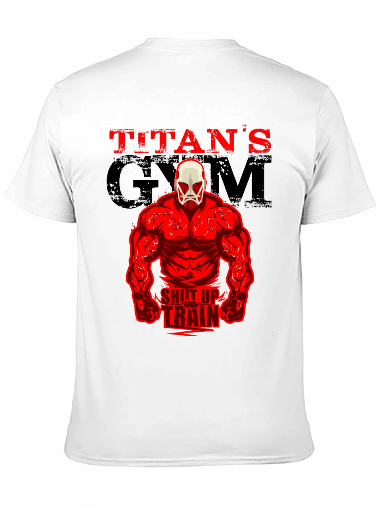 Titans Gym Graphic T-Shirt - Shut Up and Train