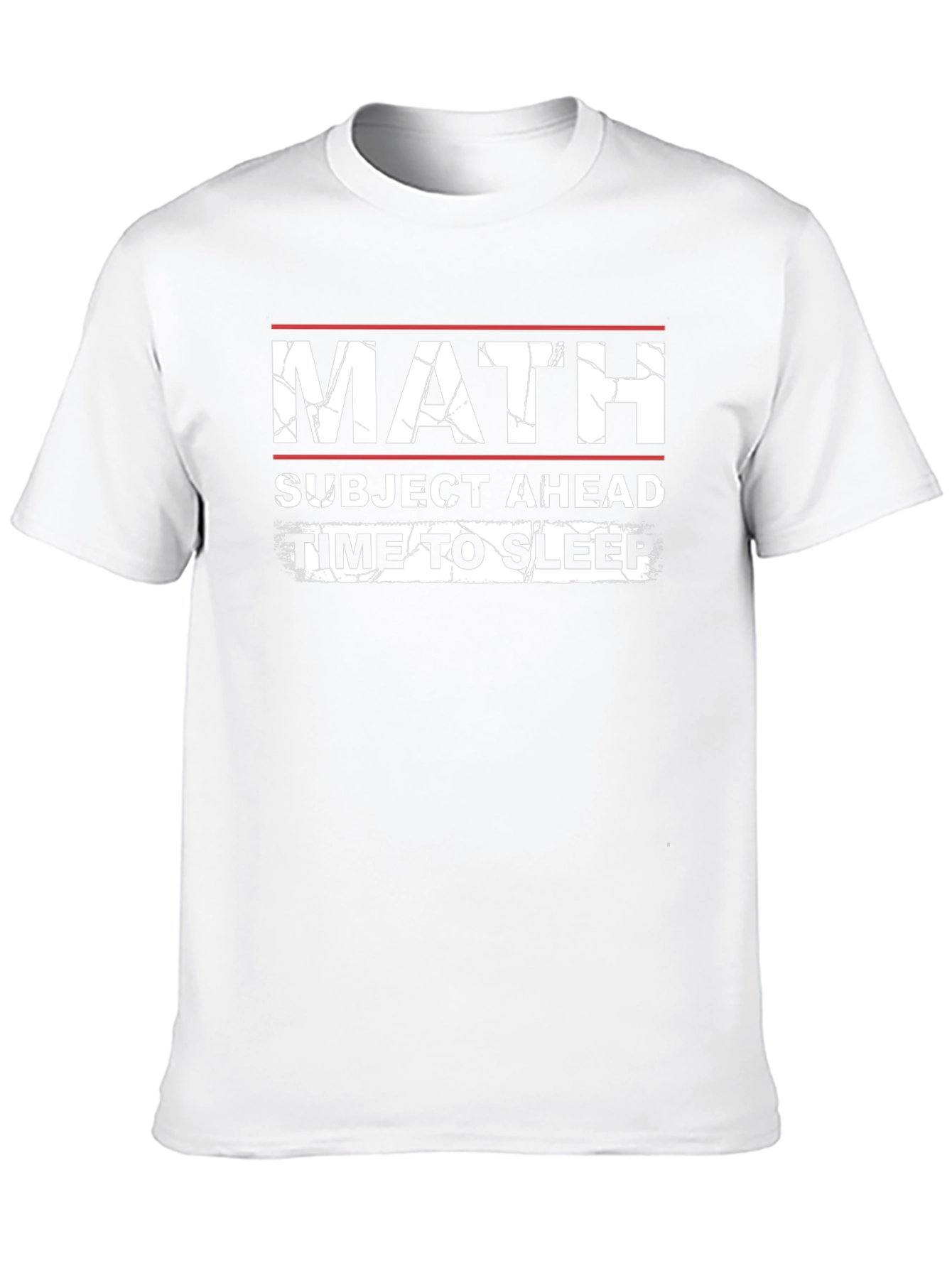Math Subject Ahead Funny T-Shirt