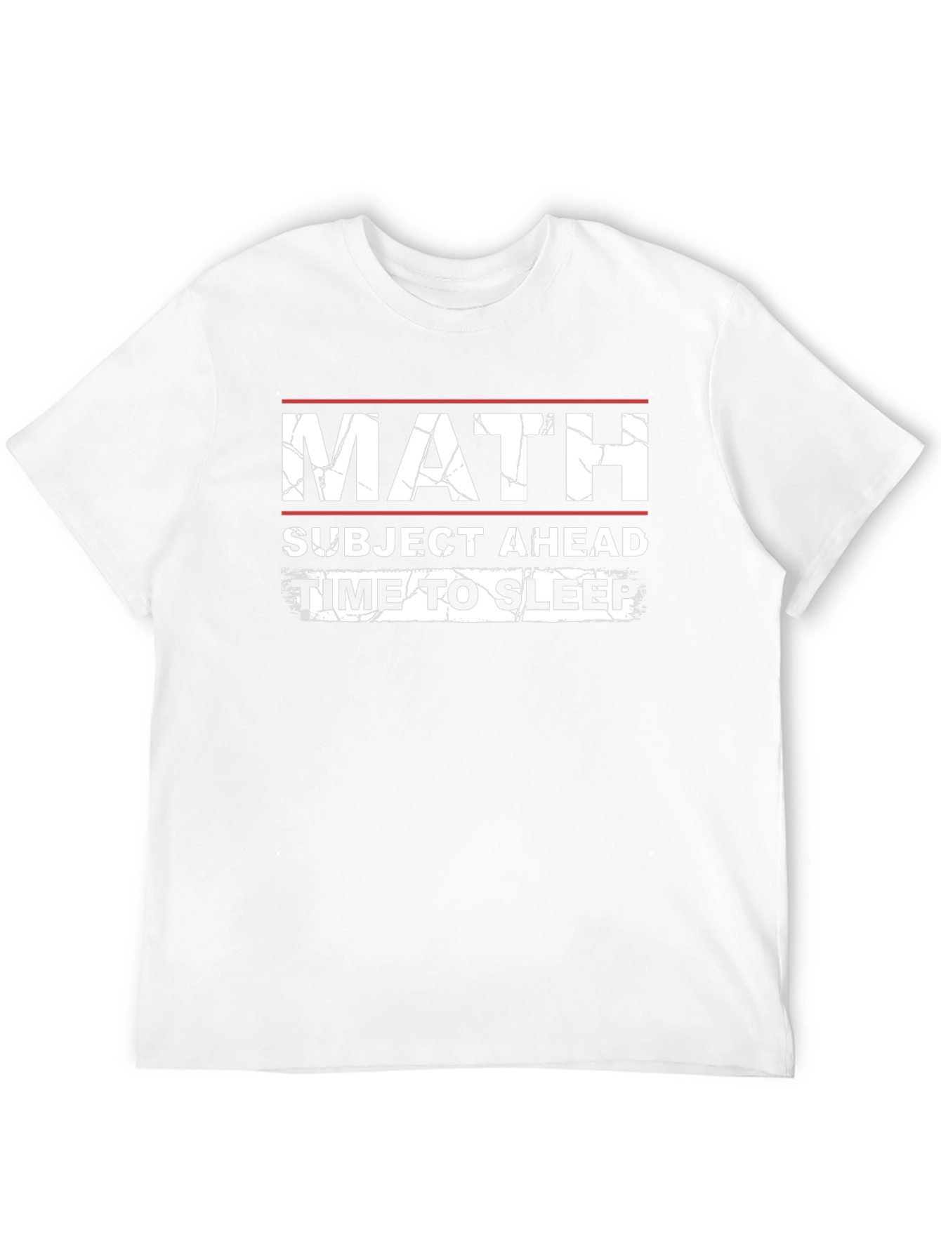 Math Subject Ahead Funny T-Shirt