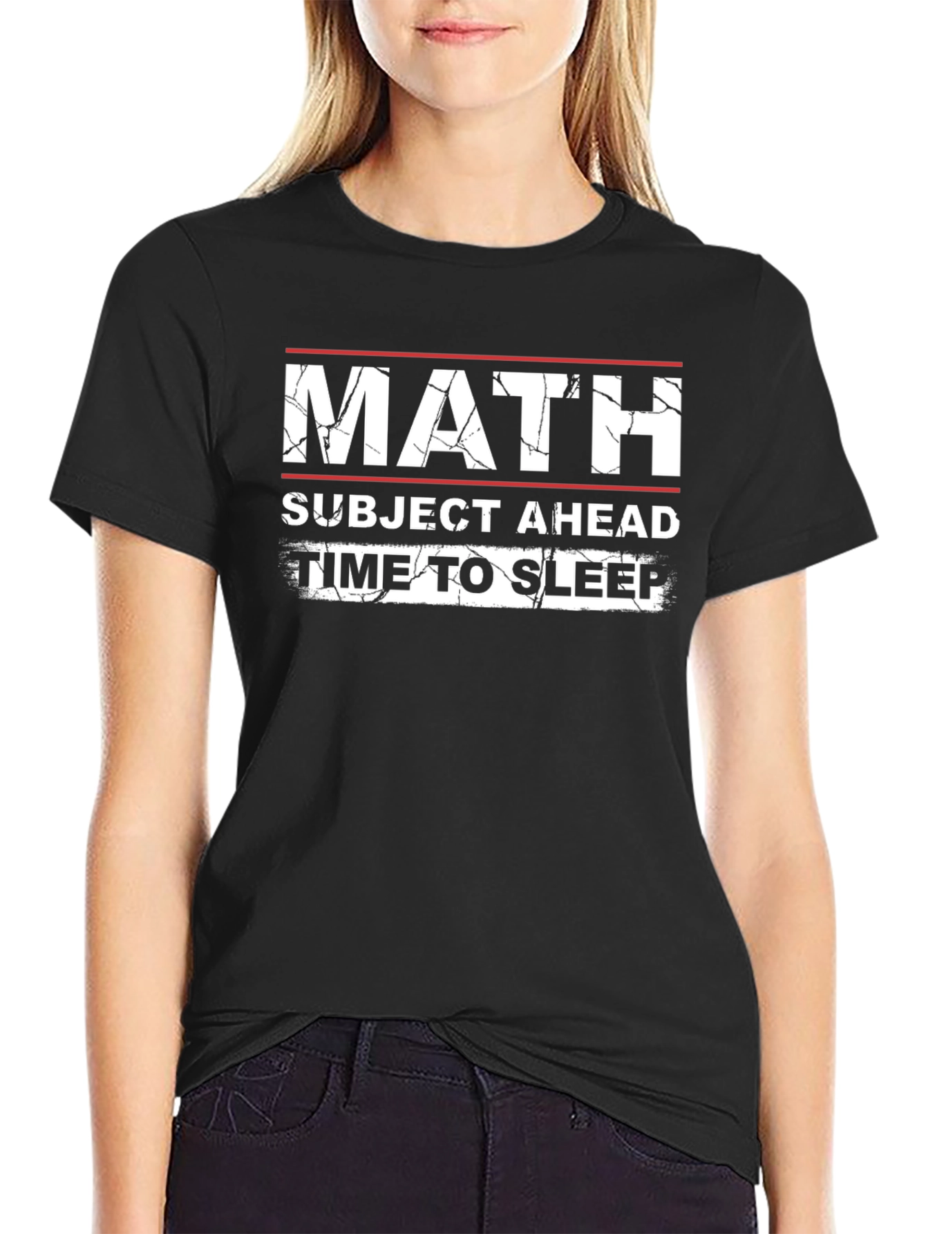 Math Subject Ahead Funny T-Shirt