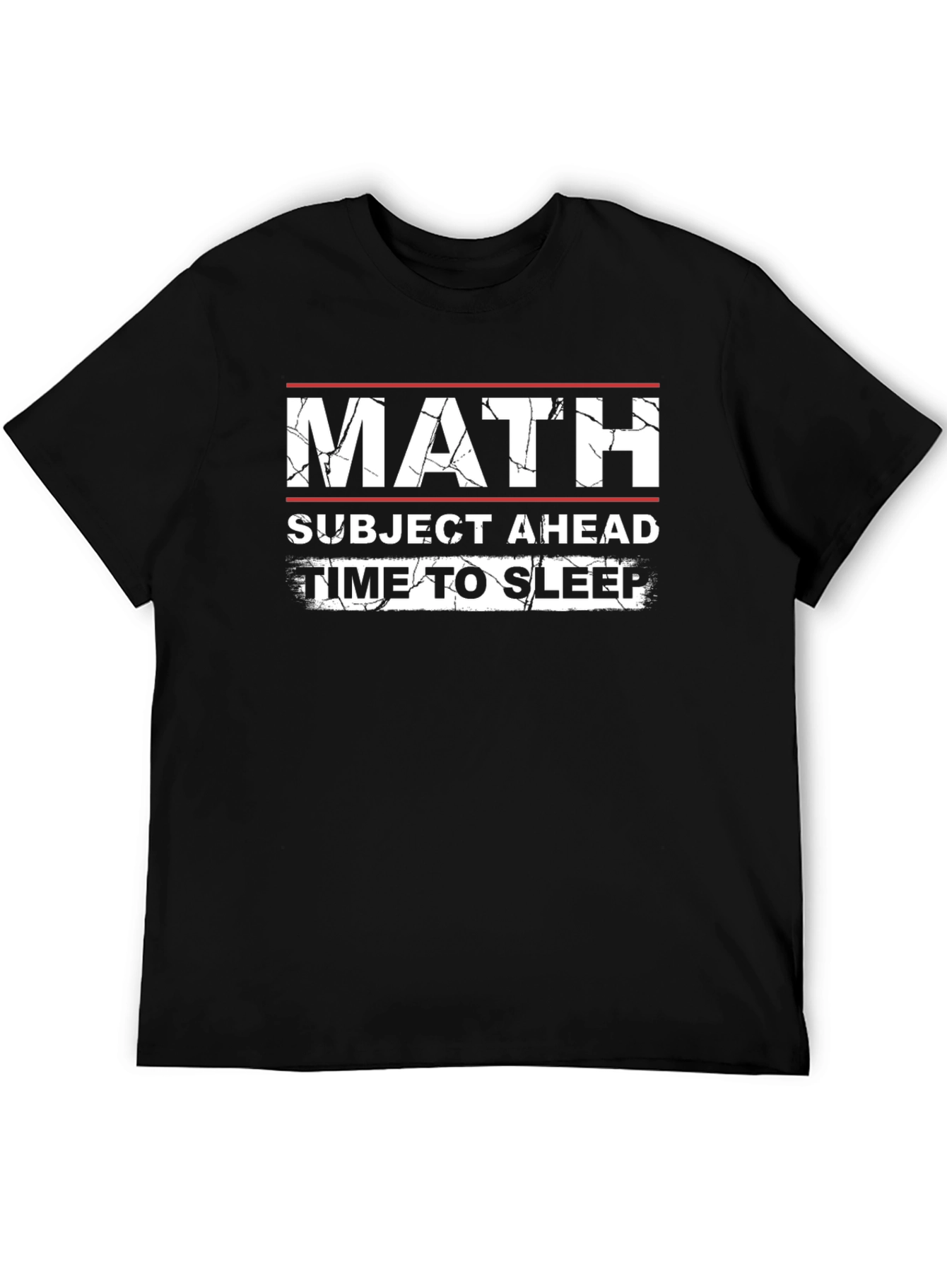 Math Subject Ahead Funny T-Shirt