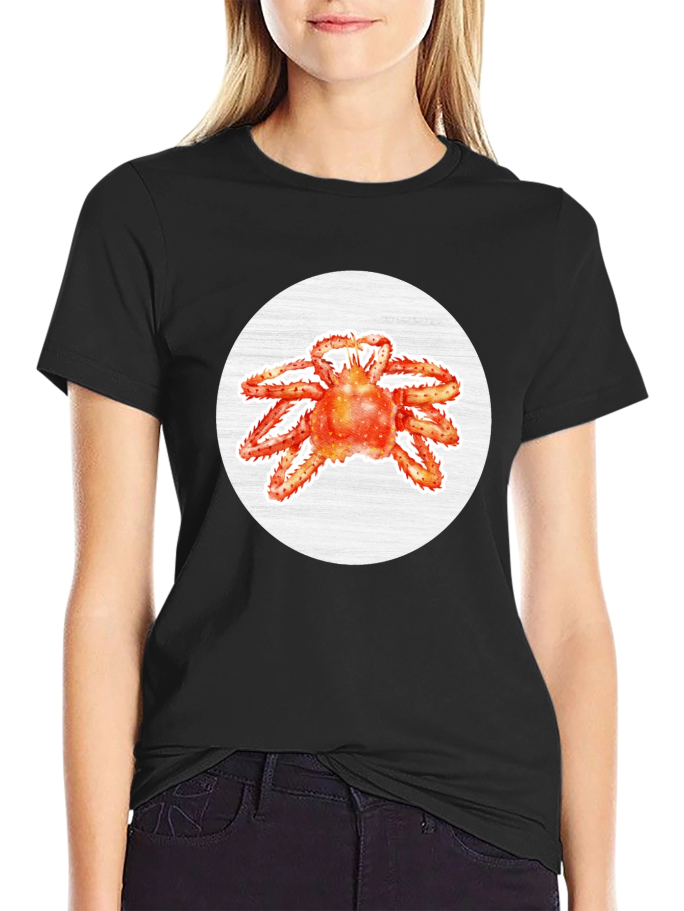 King Crab Graphic Tee - Nautical Style