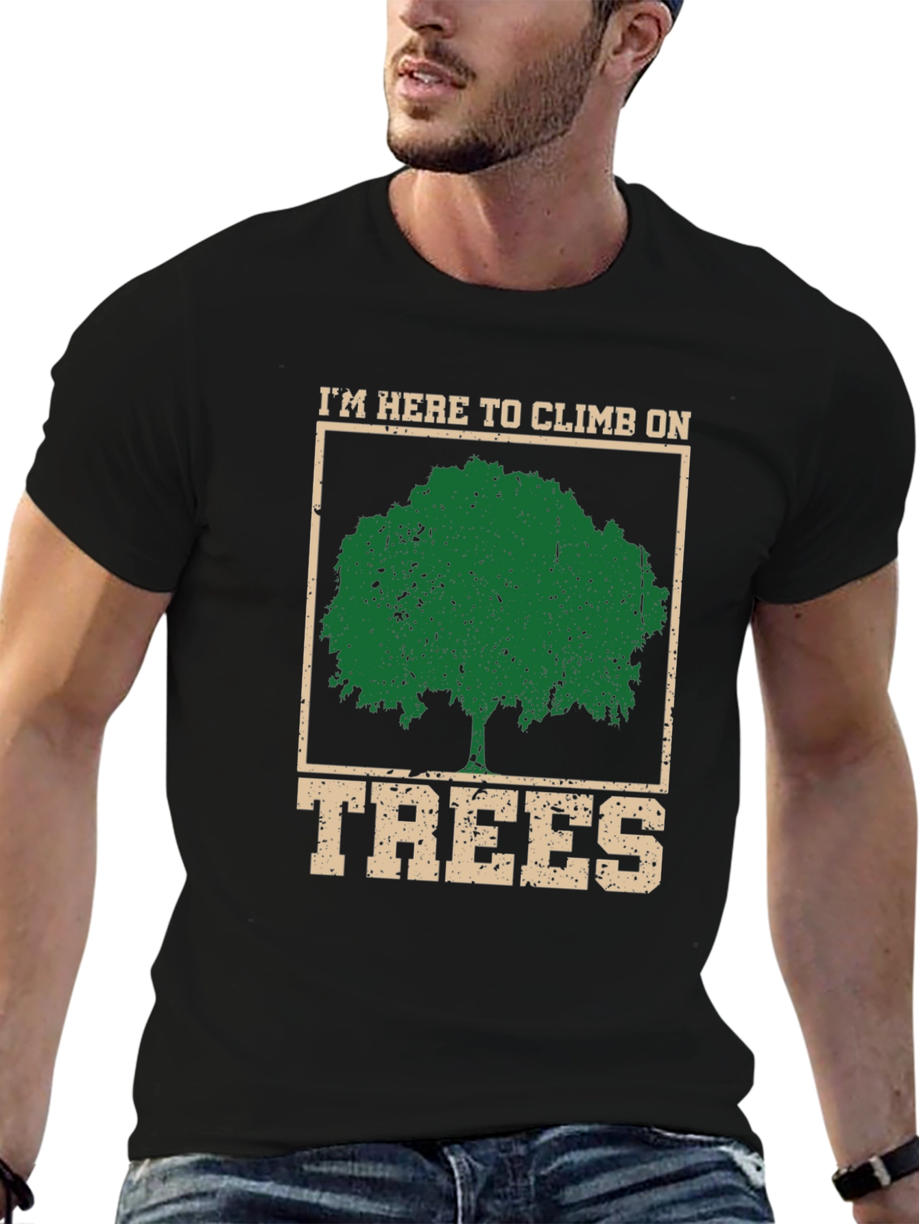Climb on Trees Graphic Tee - Arborist Shirt