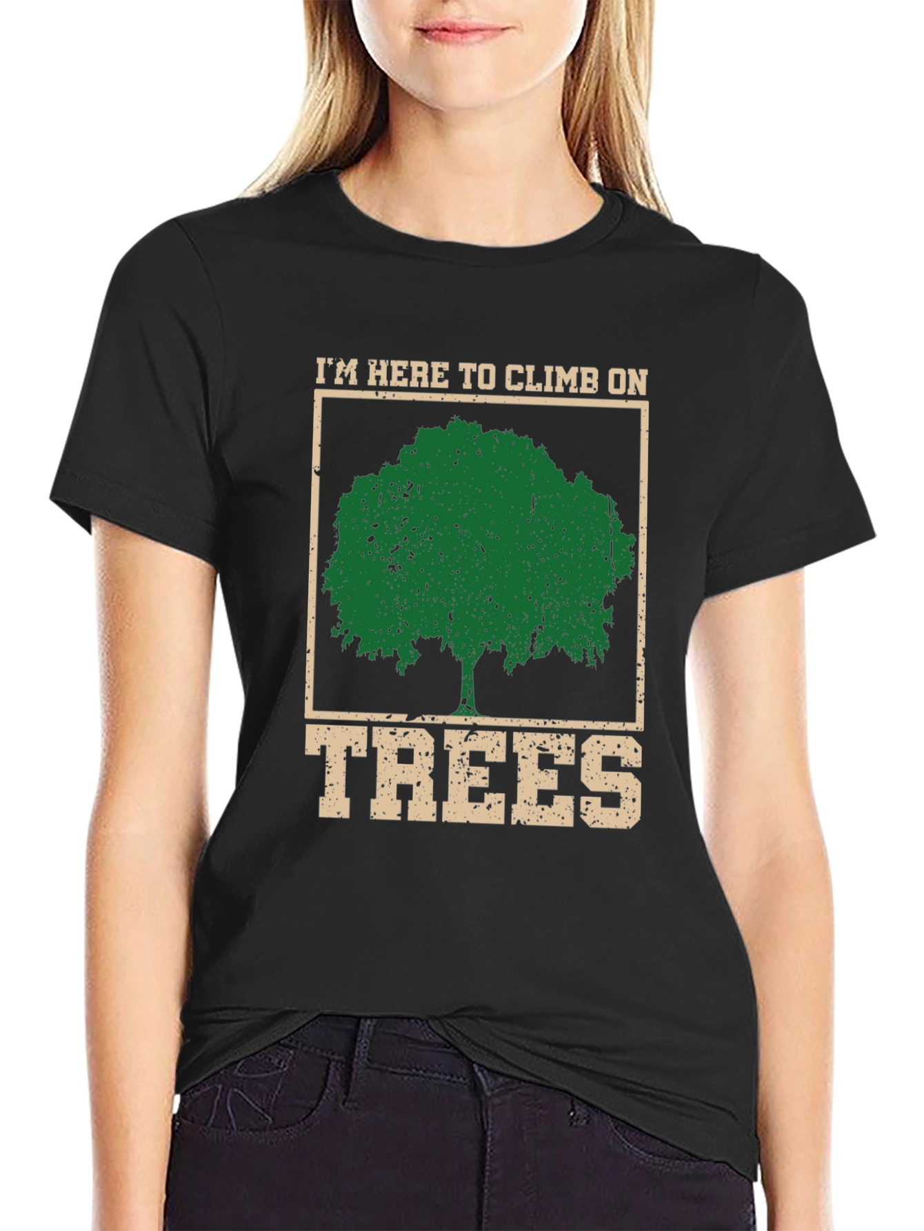 Climb on Trees Graphic Tee - Arborist Shirt