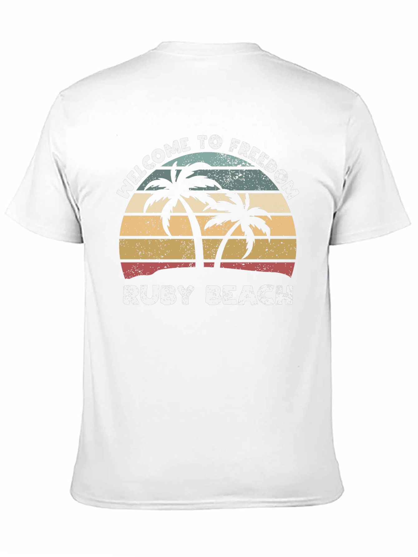 Welcome to Freedom Ruby Beach Graphic Tee