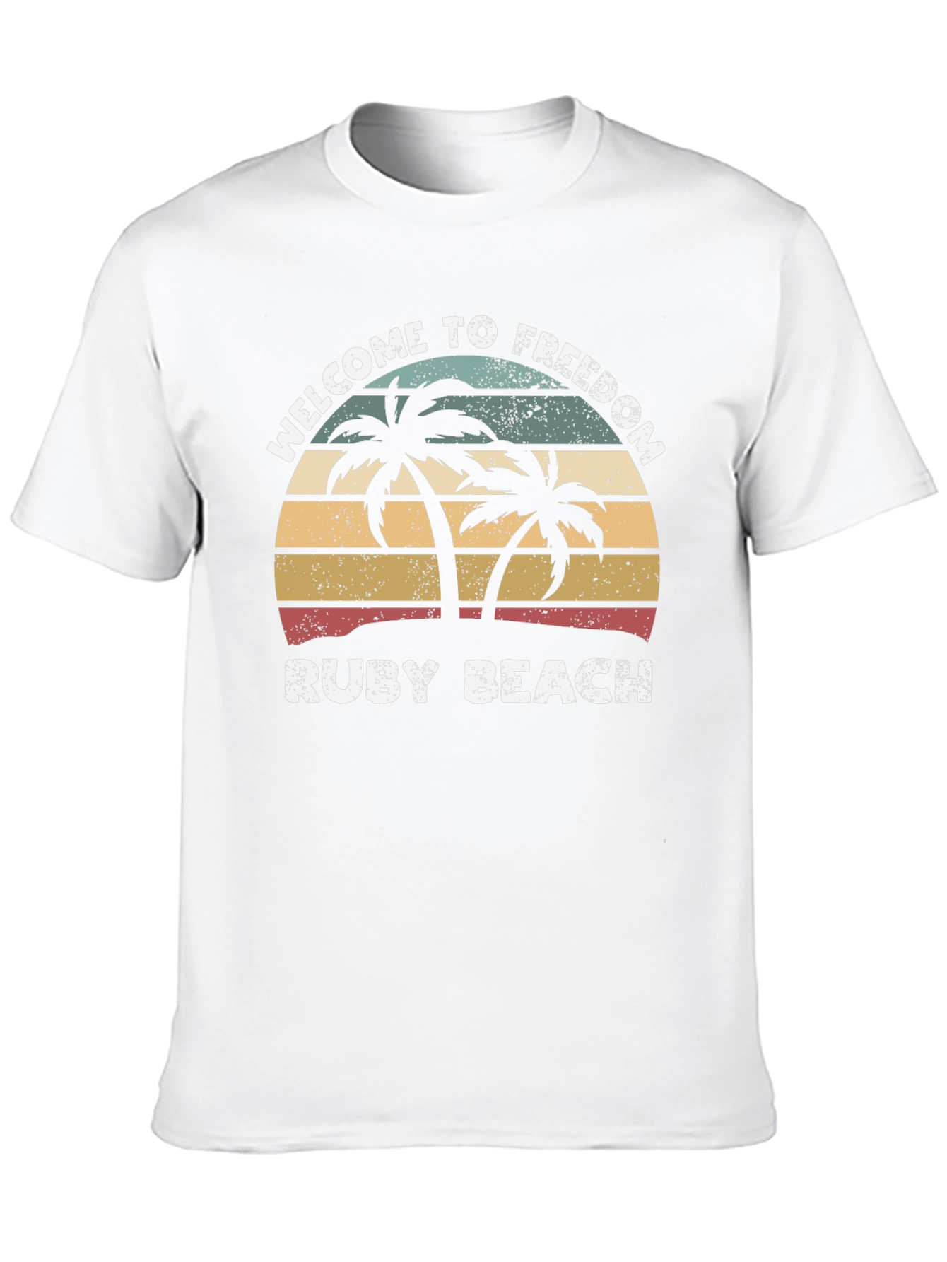Welcome to Freedom Ruby Beach Graphic Tee