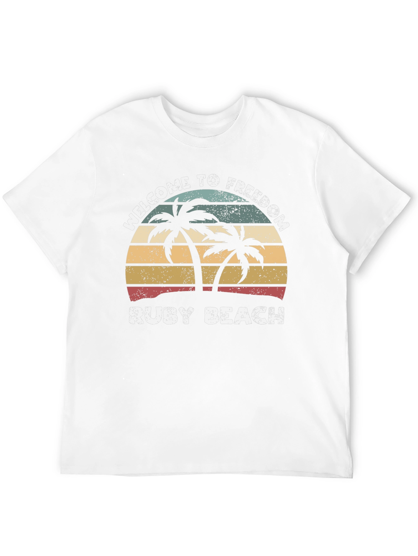 Welcome to Freedom Ruby Beach Graphic Tee