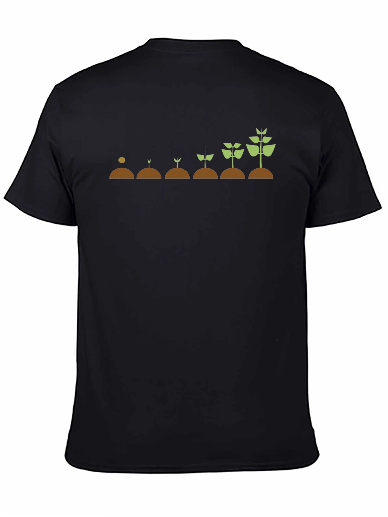 Growth Cycle Graphic T-Shirt - Black