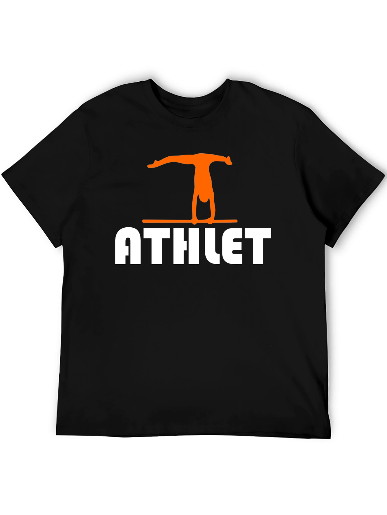 Athlete Handstand Graphic T-Shirt - Gymnast Tee
