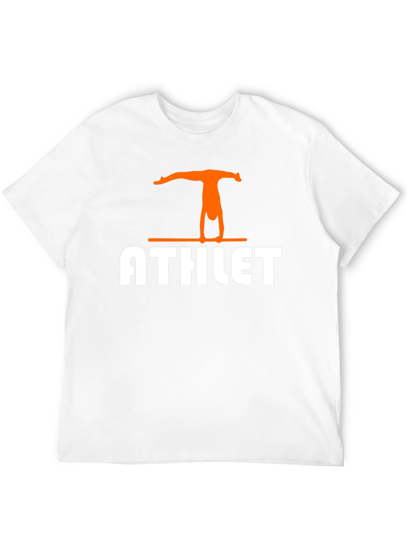 Athlete Handstand Graphic T-Shirt - Gymnast Tee
