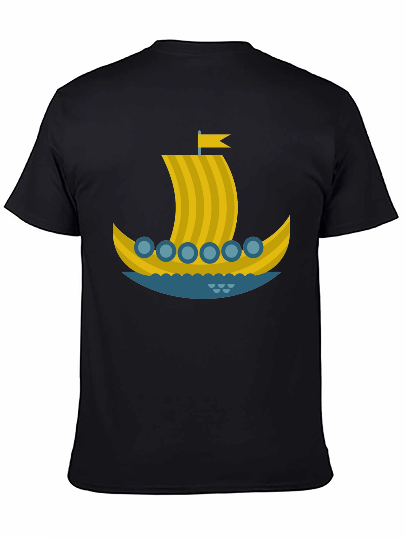 Viking Ship Graphic T-Shirt