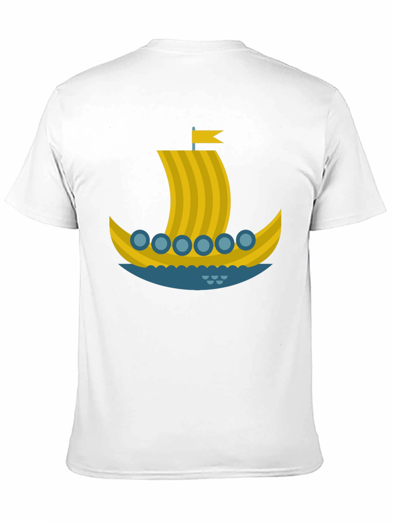 Viking Ship Graphic T-Shirt