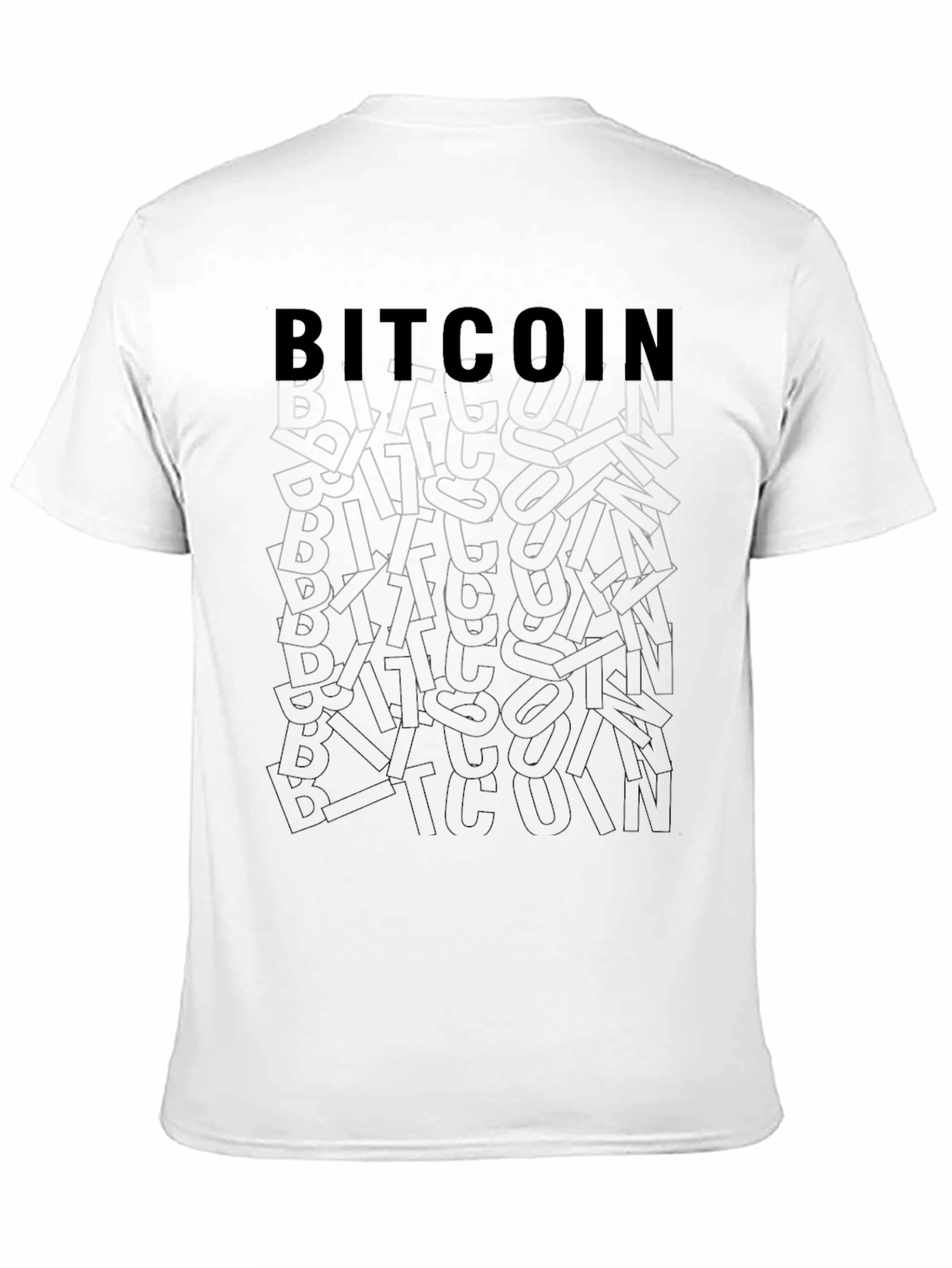 Bitcoin Graphic Tee - Crypto Inspired Mens T-Shirt