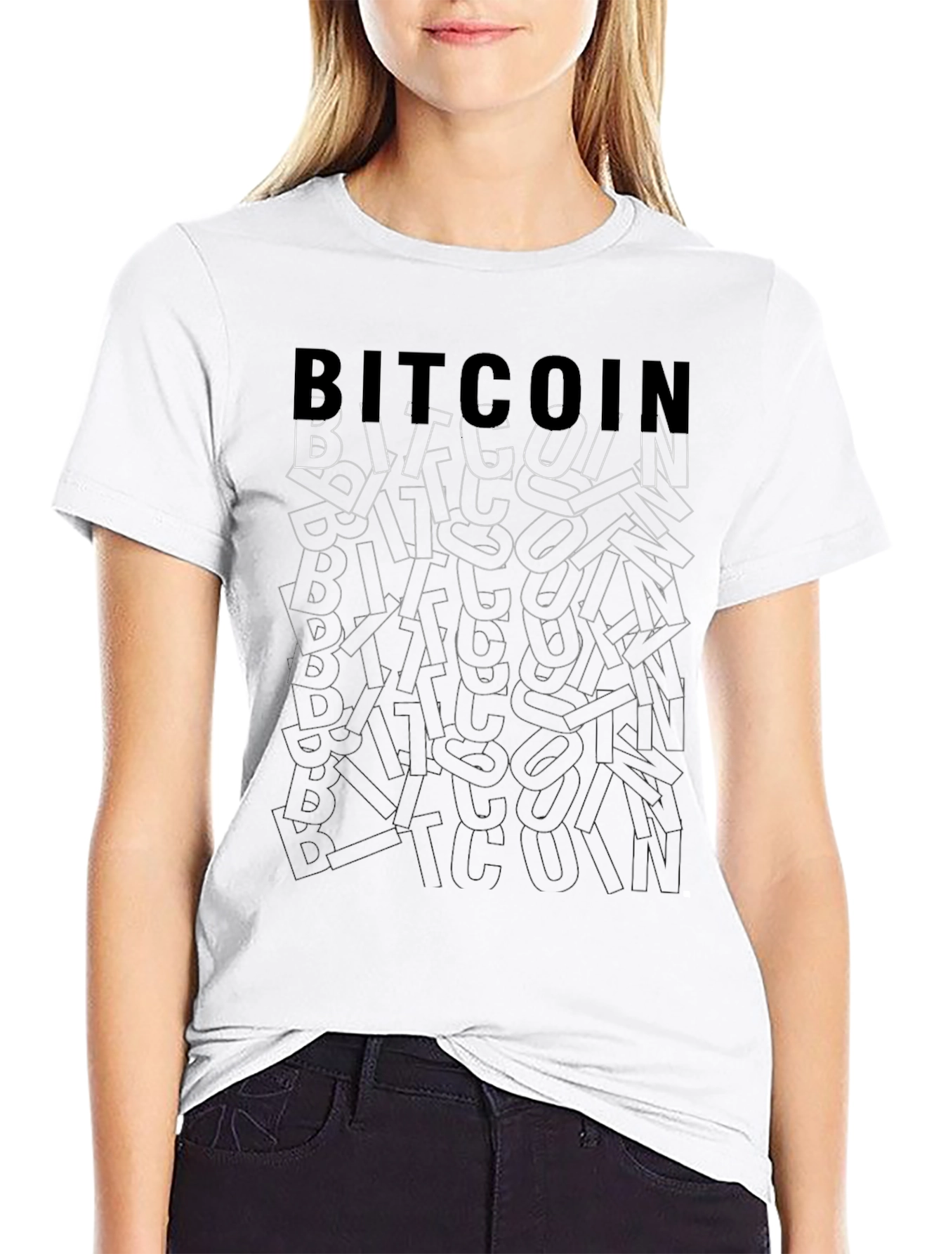 Bitcoin Graphic Tee - Crypto Inspired Mens T-Shirt