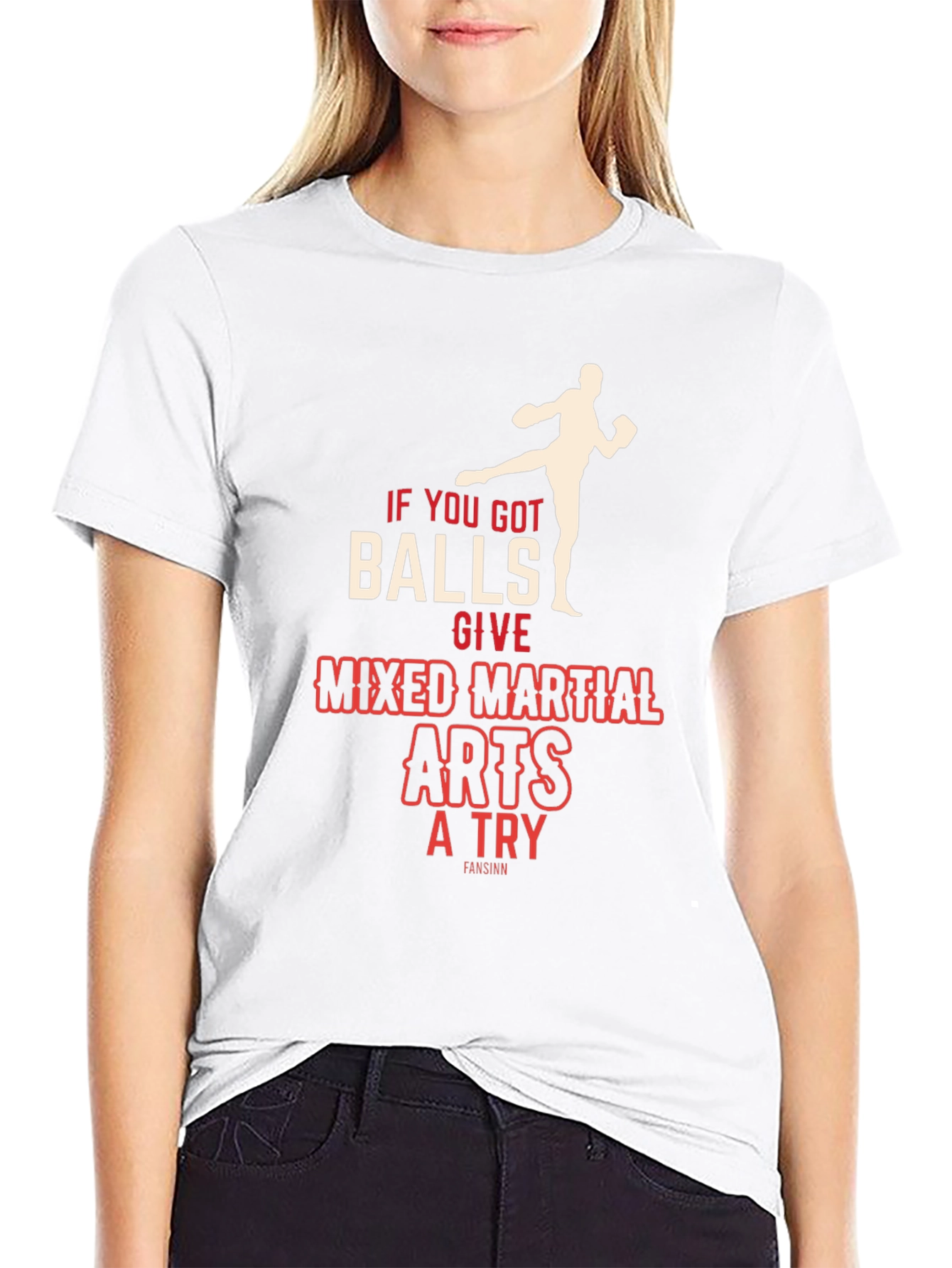 Mixed Martial Arts T-Shirt - If You Got Balls