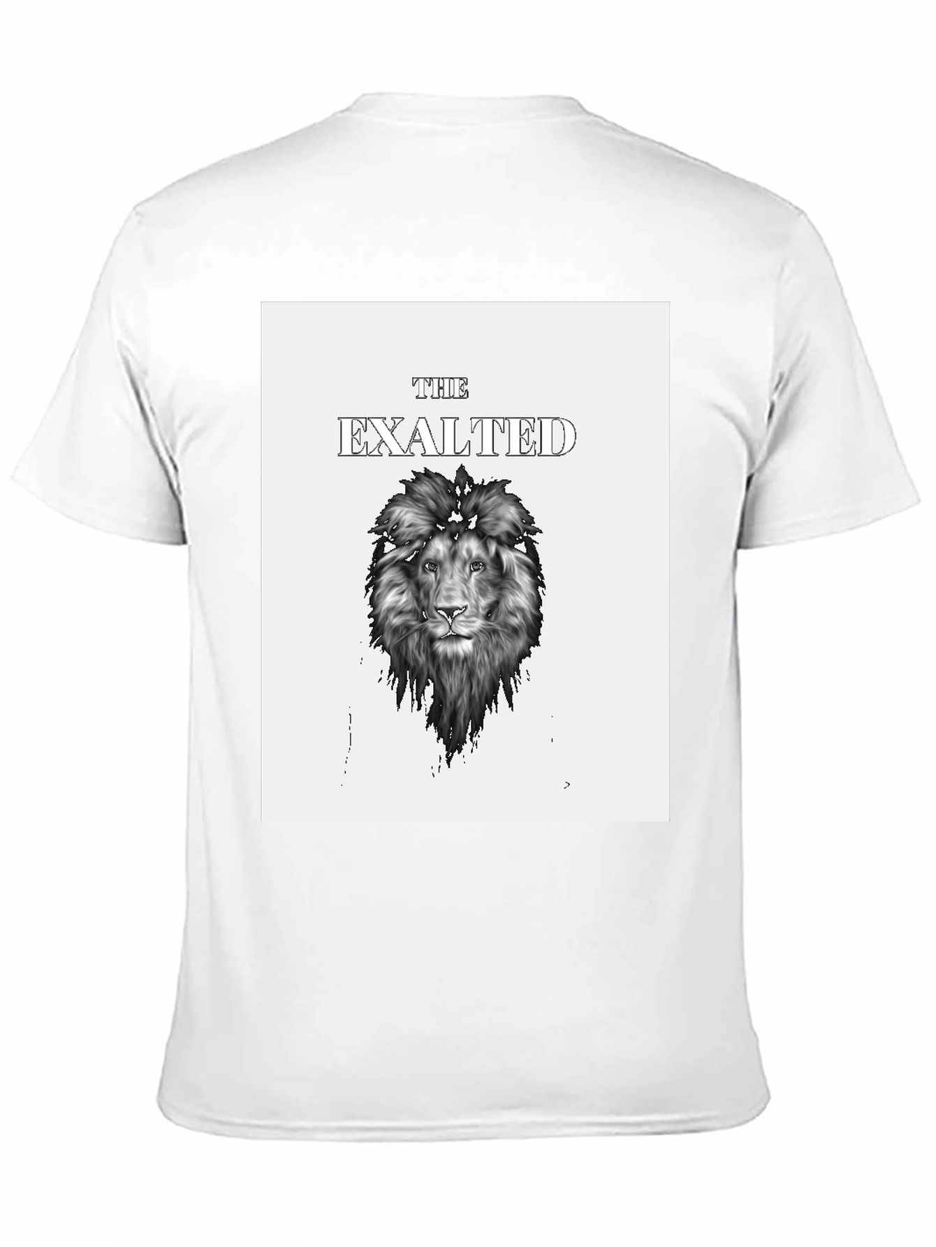 The Exalted Lion Black Graphic T-Shirt