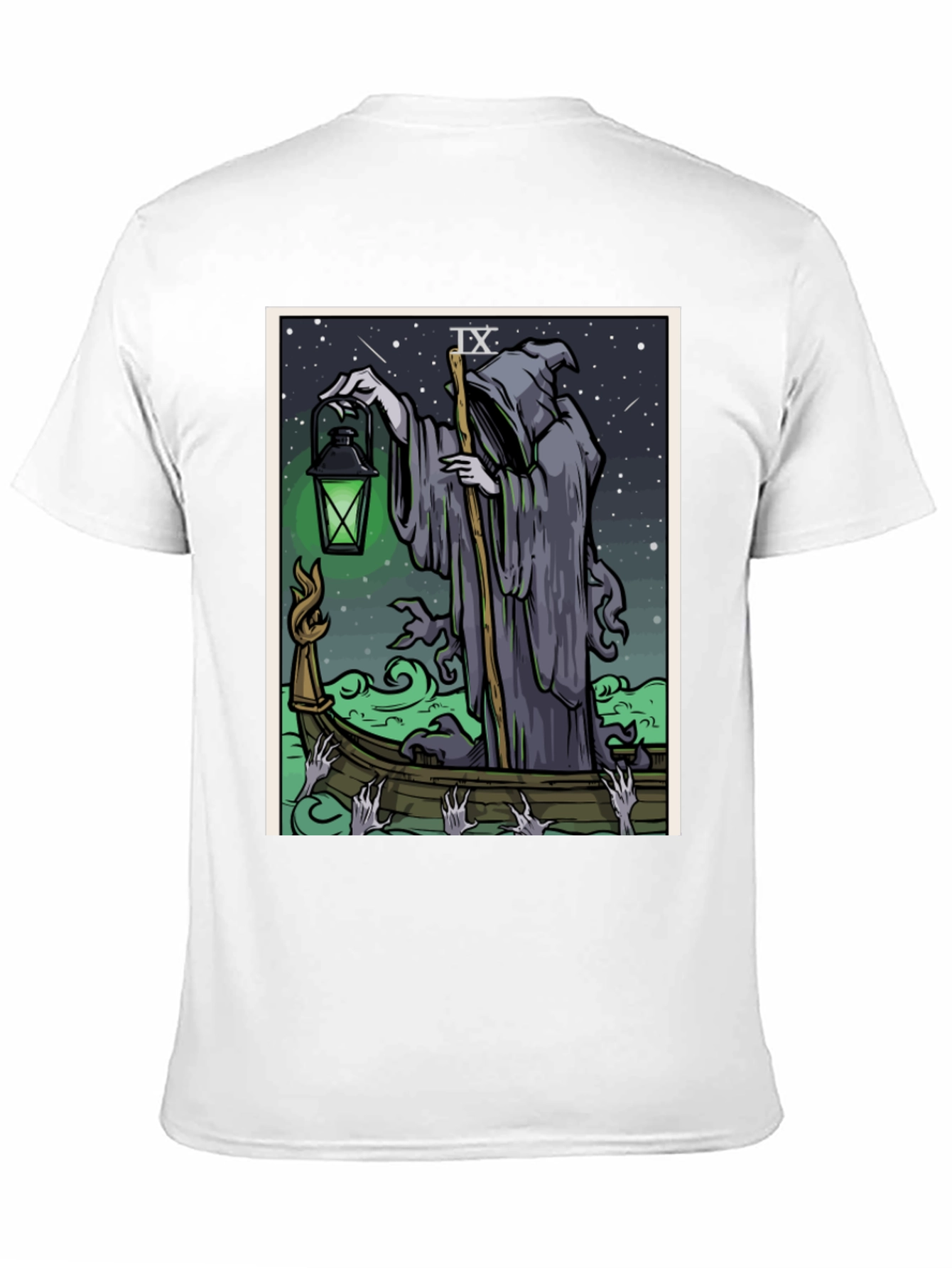 Grim Reaper Tarot Card T-Shirt