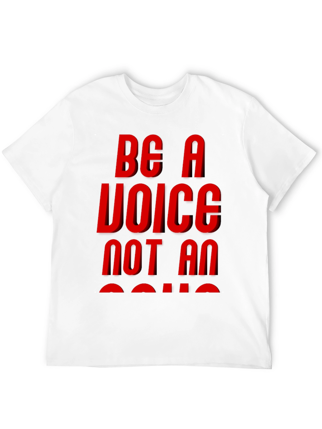 Be A Voice Graphic Tee - Black