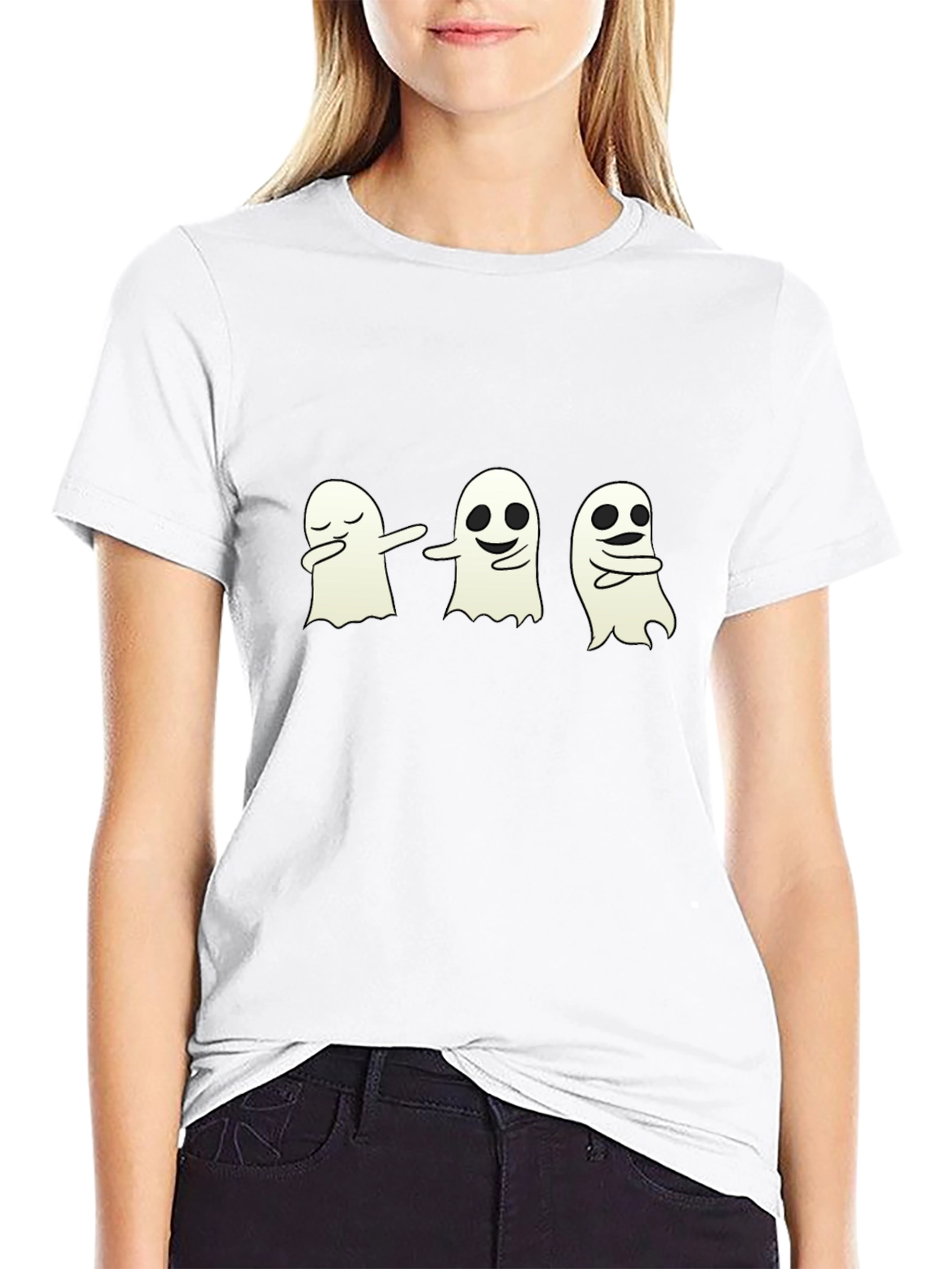 Spooky Season Ghost Graphic Tee