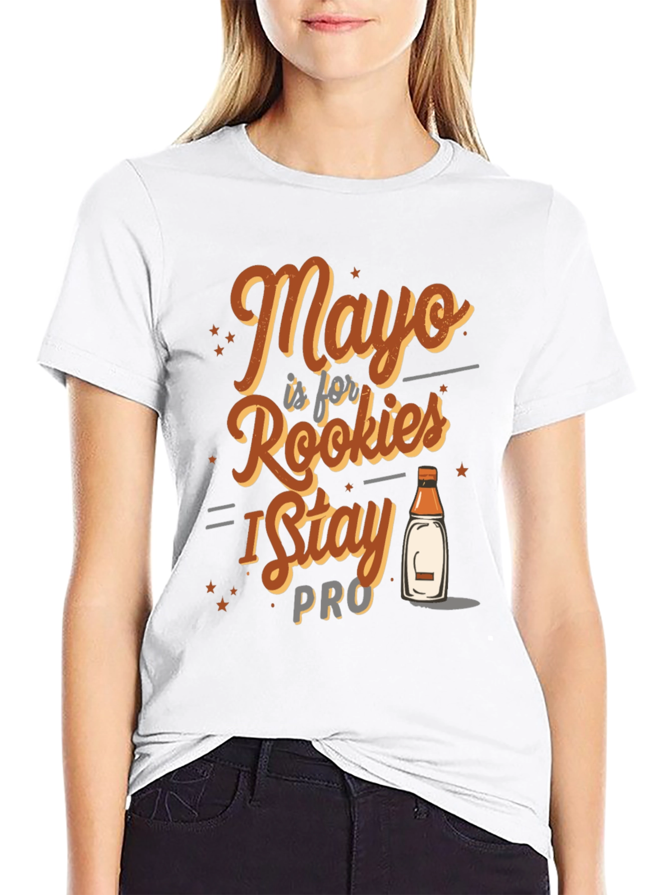 Mayo is for Rookies I Stay Pro T-Shirt