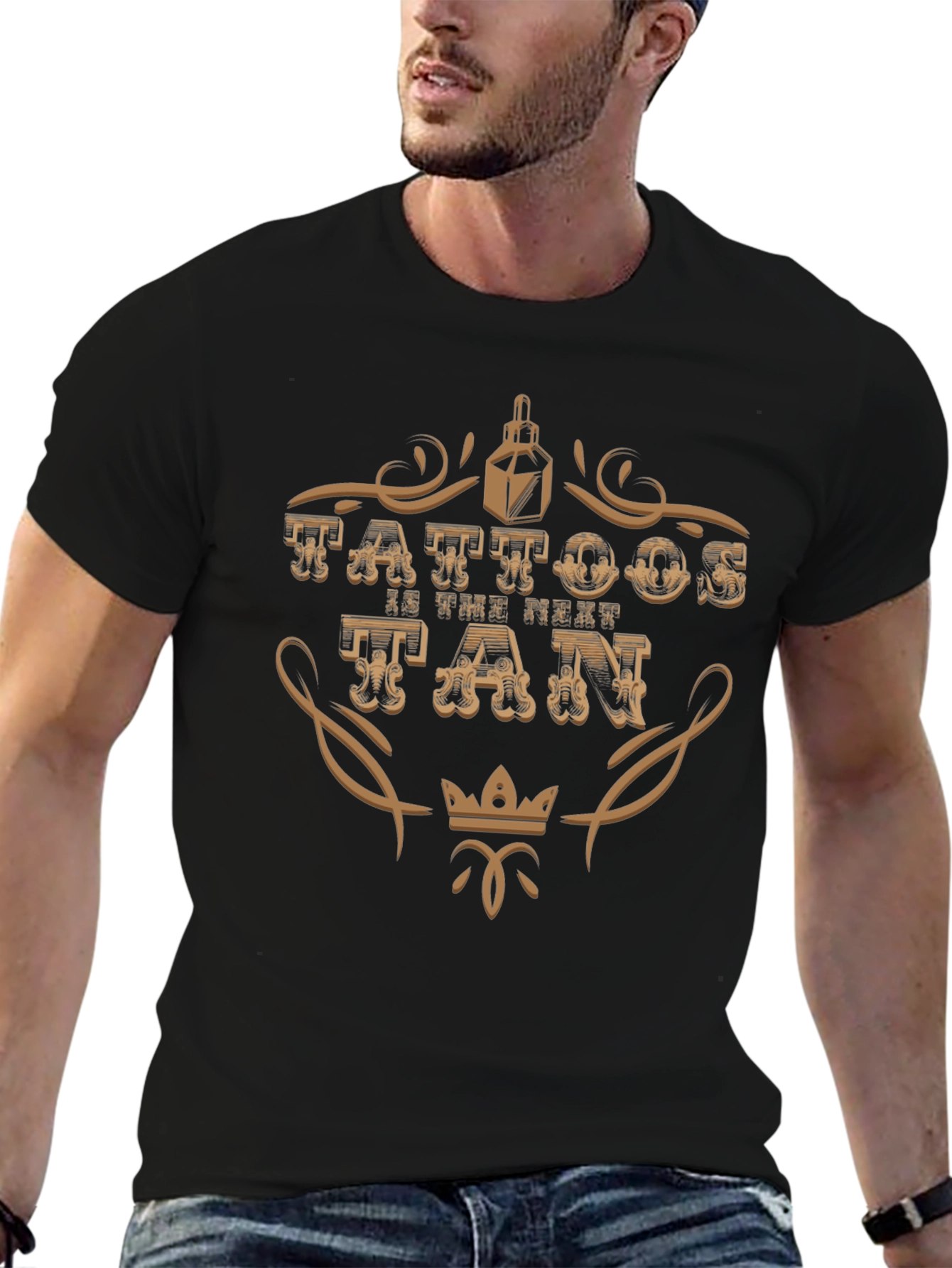 Tattoos Tan Tee - Next Level Comfort