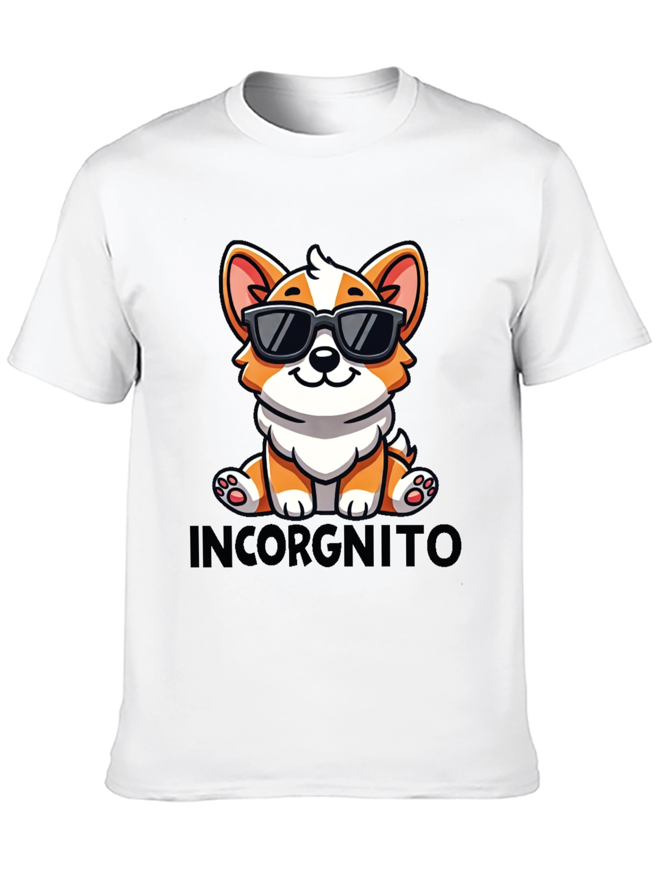 Incorgnito Corgi T-Shirt
