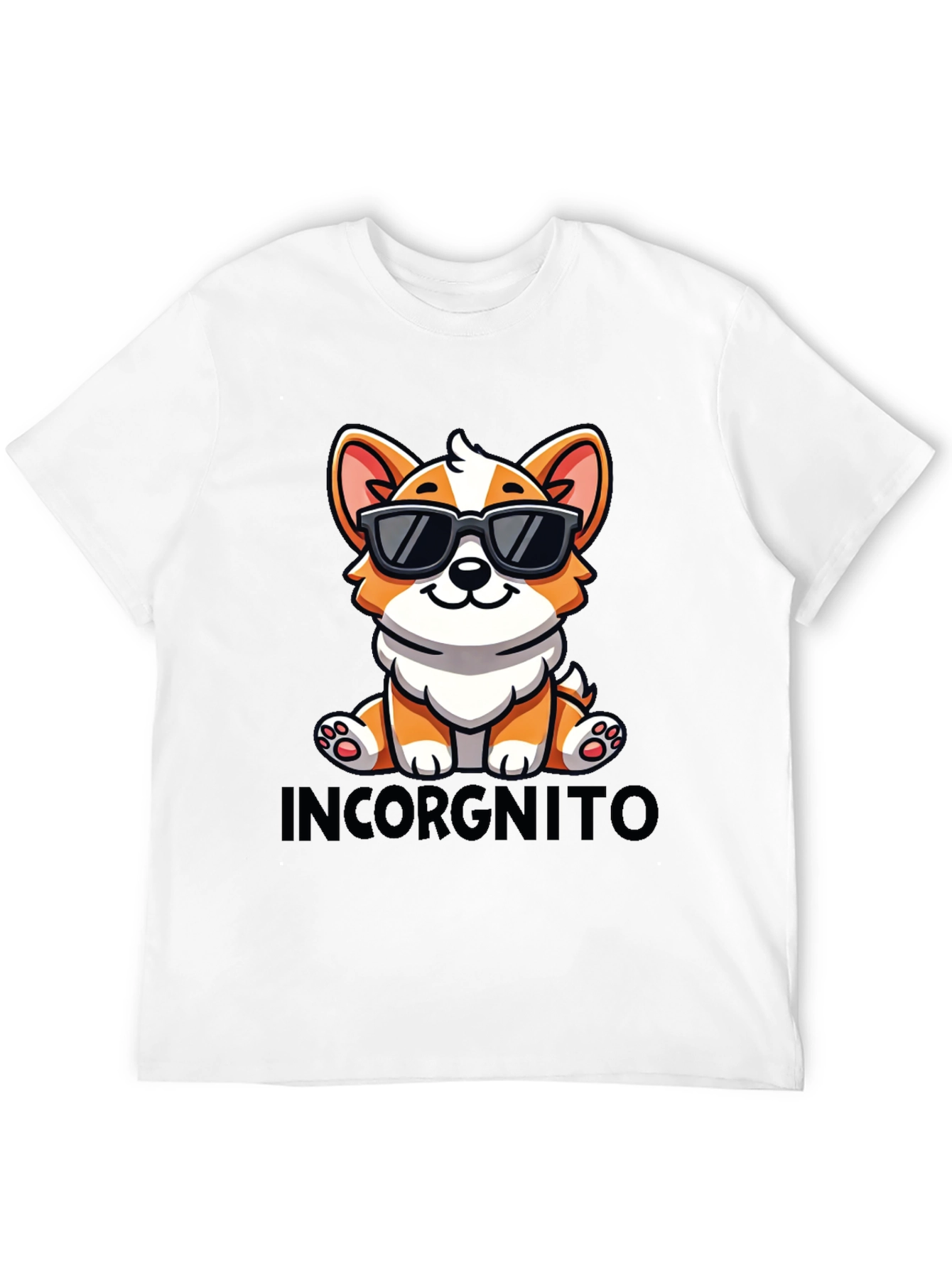 Incorgnito Corgi T-Shirt