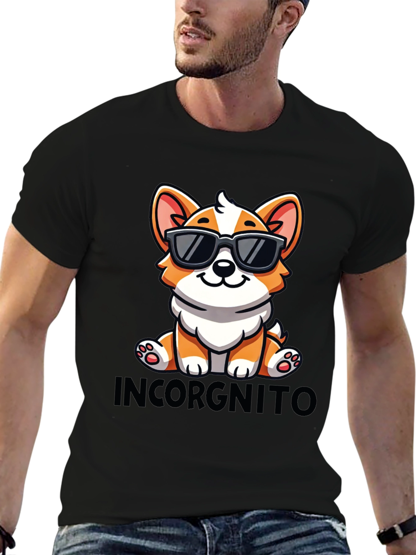 Incorgnito Corgi T-Shirt
