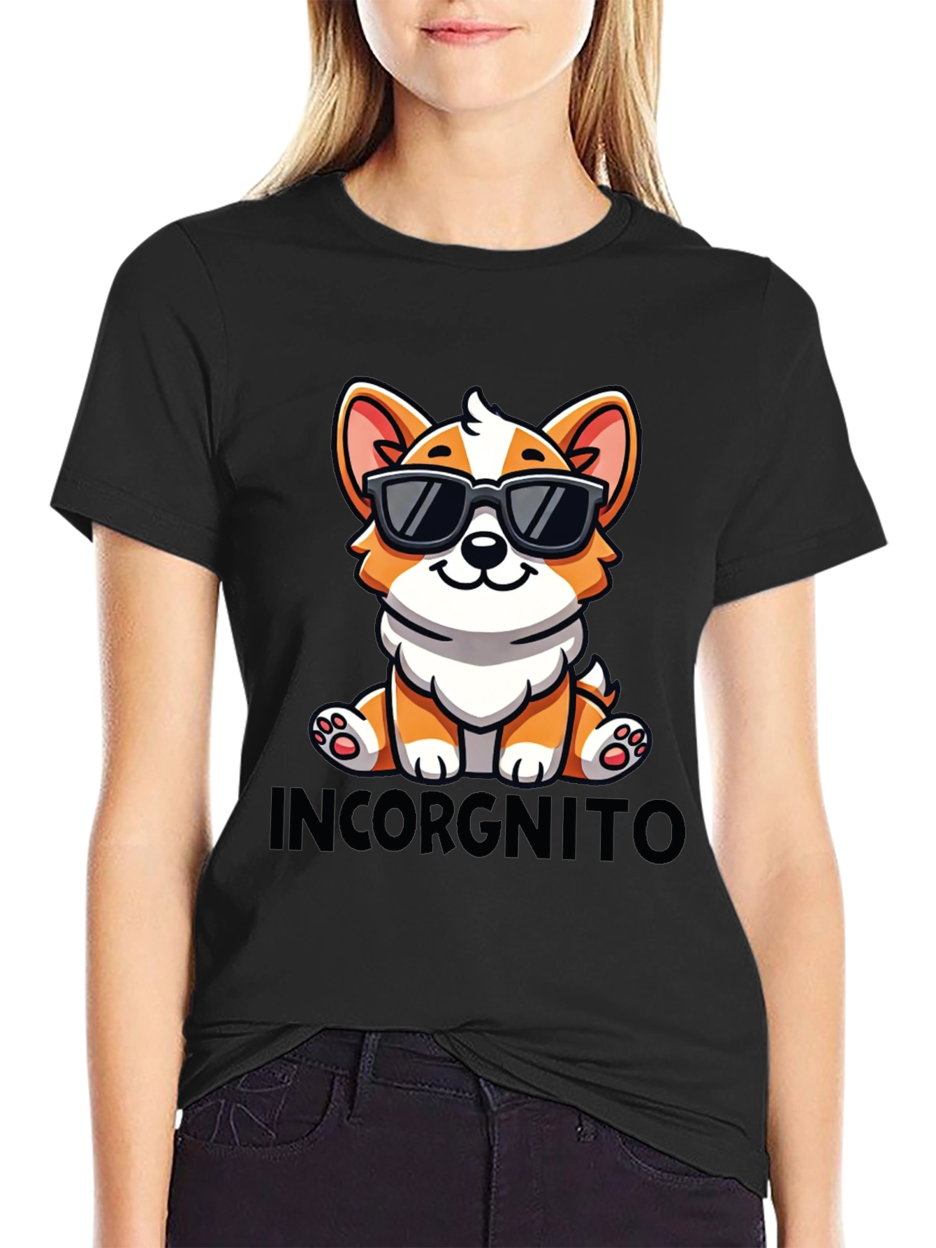 Incorgnito Corgi T-Shirt