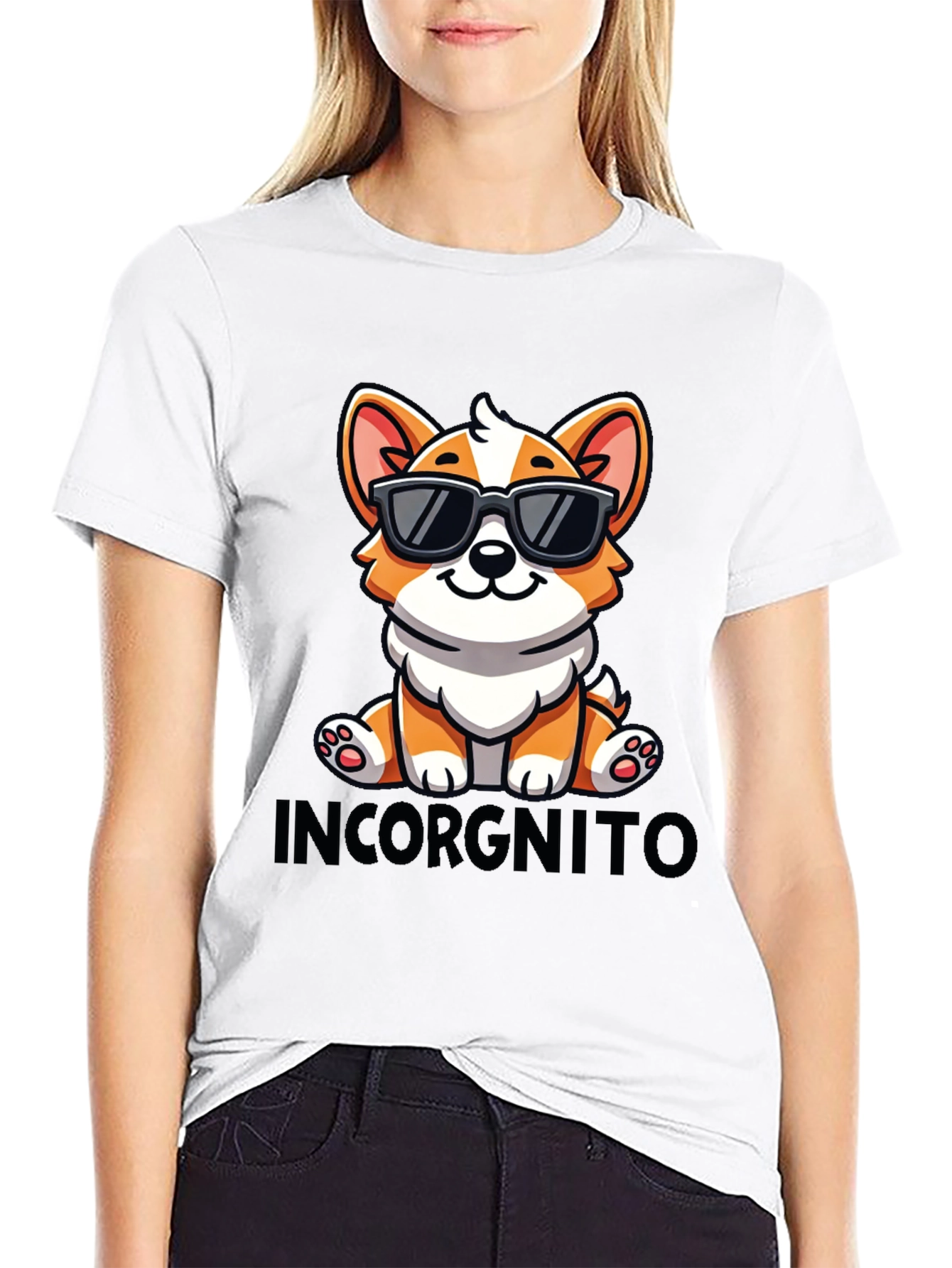 Incorgnito Corgi T-Shirt