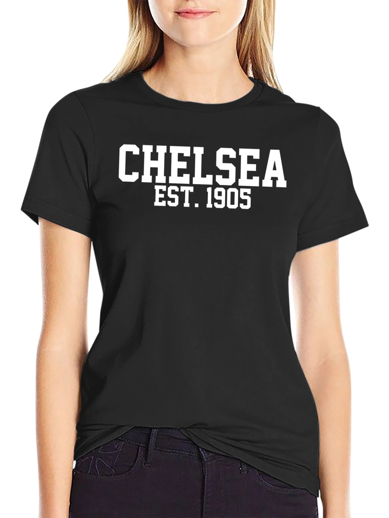Chelsea FC Est. 1905 Black T-Shirt