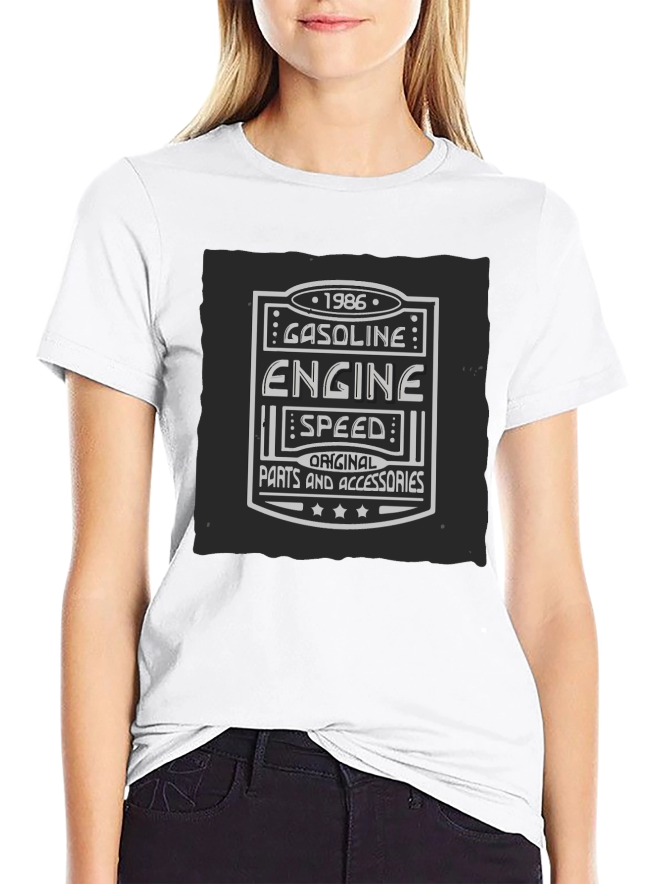 1986 Gasoline Engine Speed T-Shirt