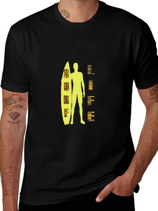 Surfer Graphic T-Shirt - Cool Beach Style