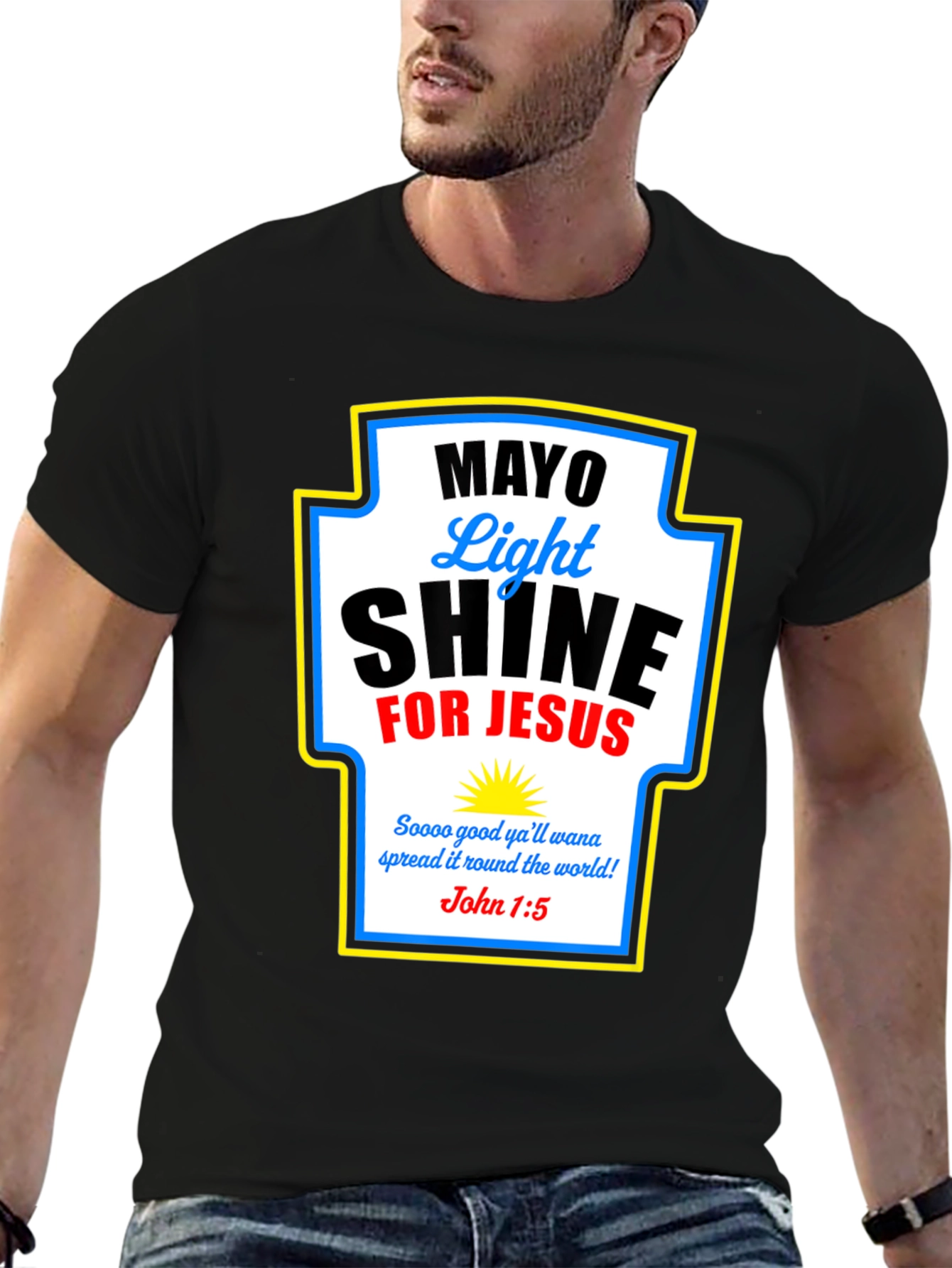 Mayo Light Shine for Jesus T-Shirt