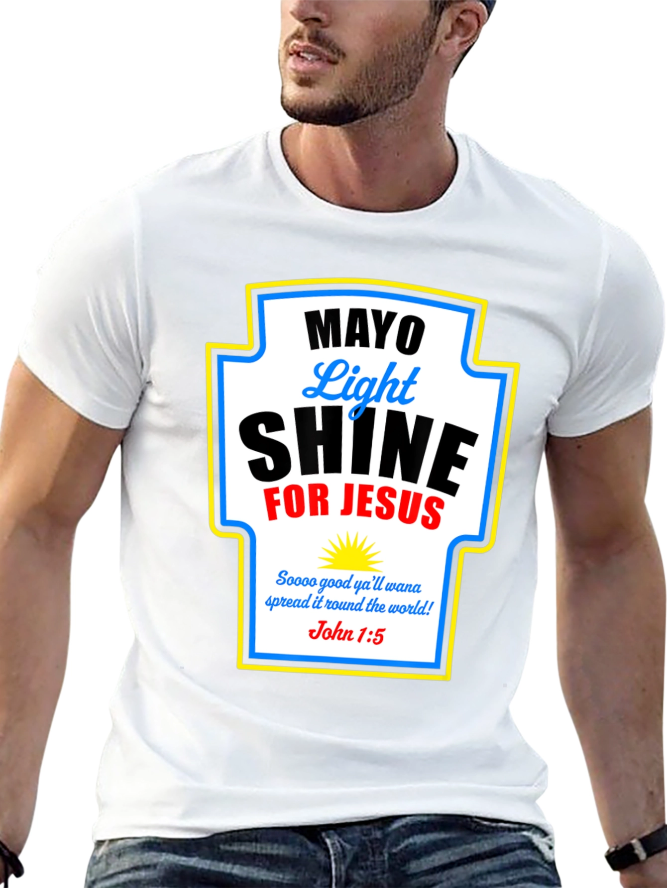 Mayo Light Shine for Jesus T-Shirt