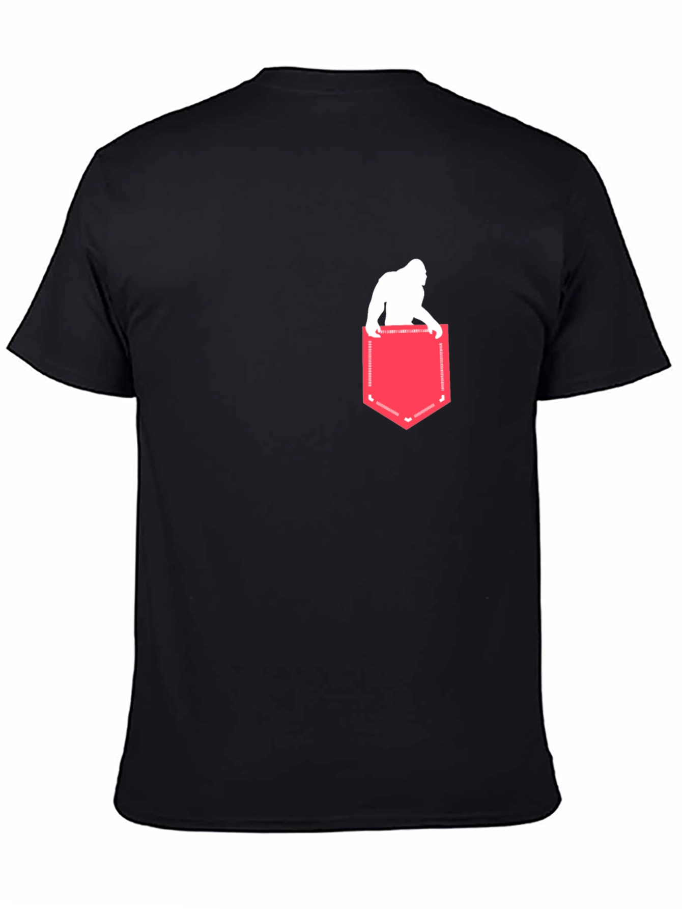 Bigfoot Pocket Graphic Tee - Black