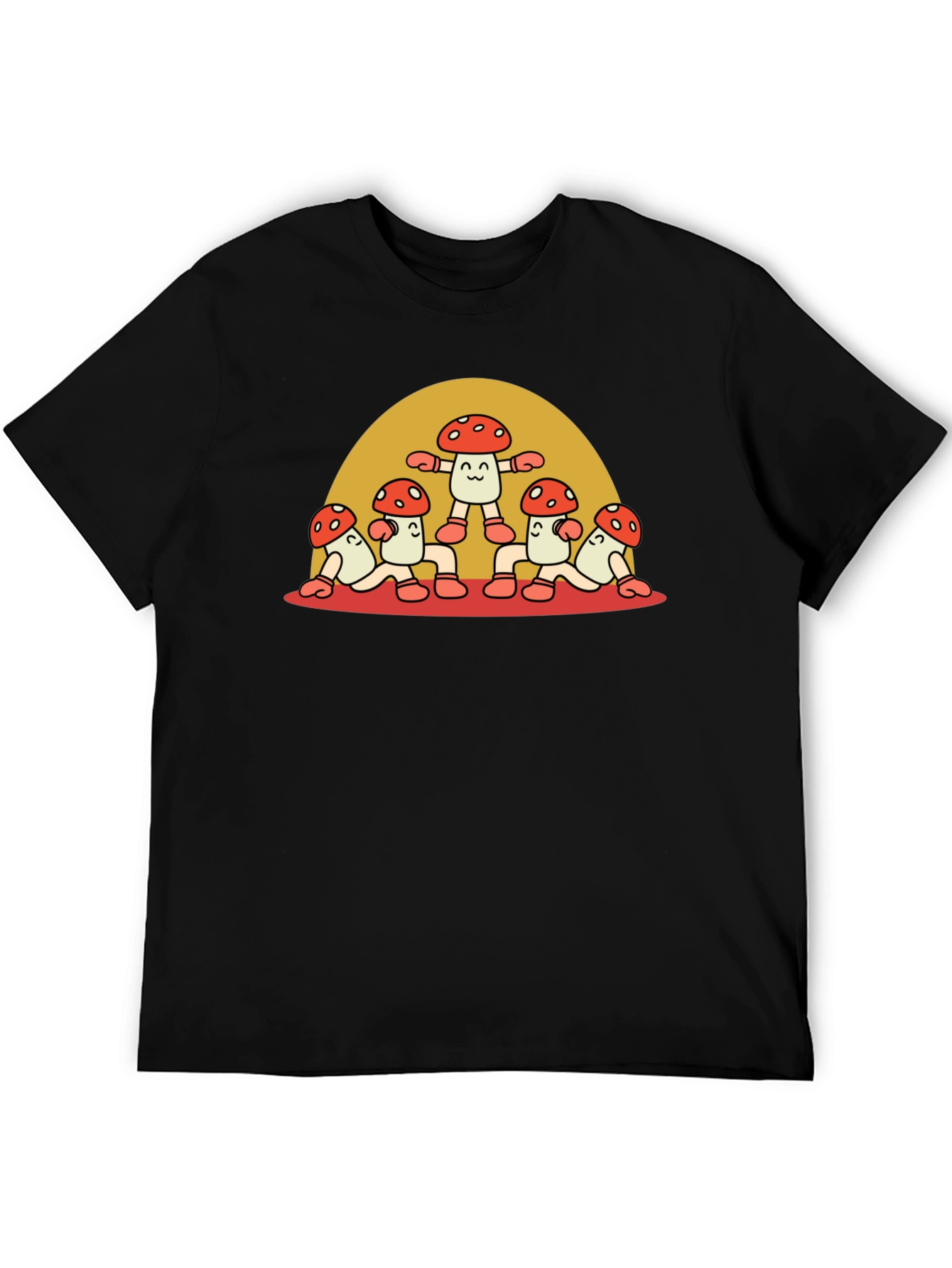 Funky Mushroom Graphic Tee