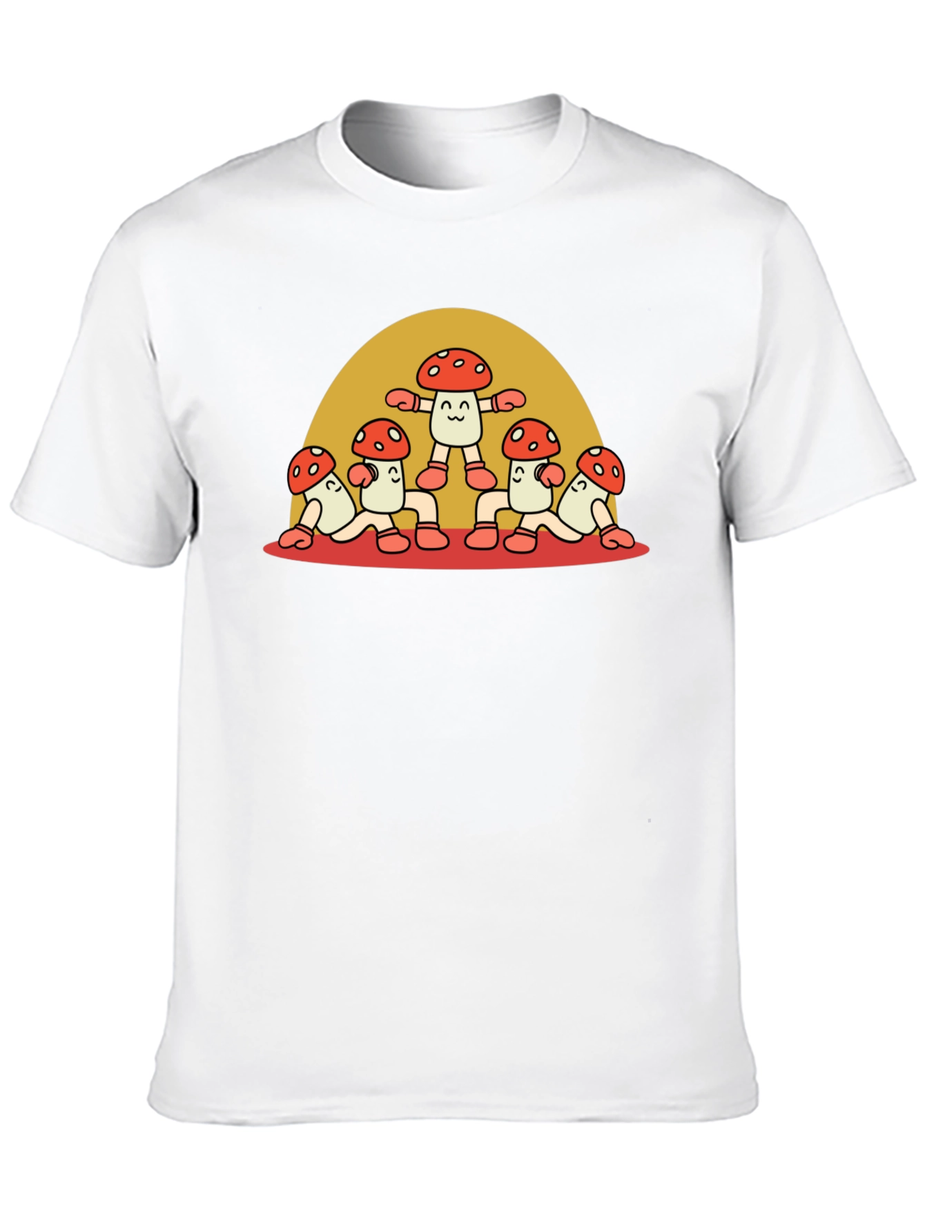 Funky Mushroom Graphic Tee